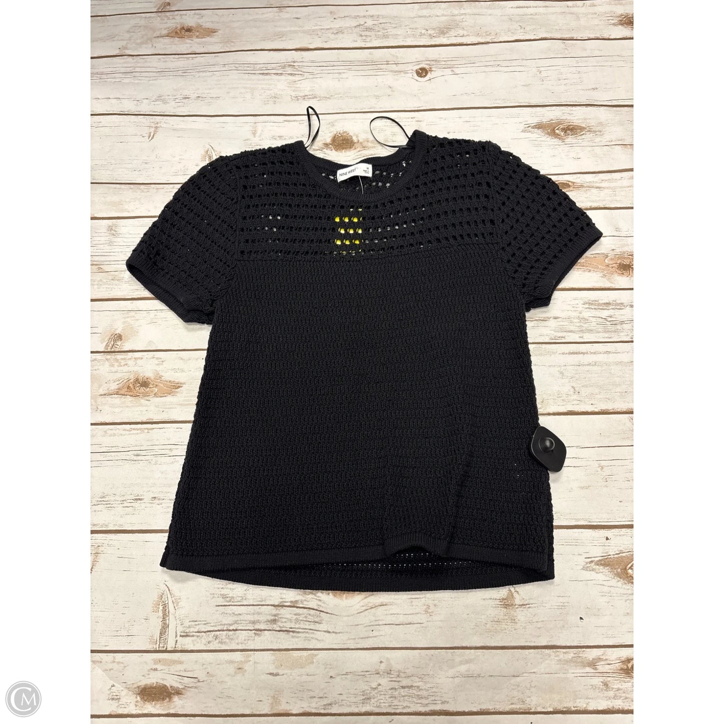 Sweater By Nine West In Black, Size: M