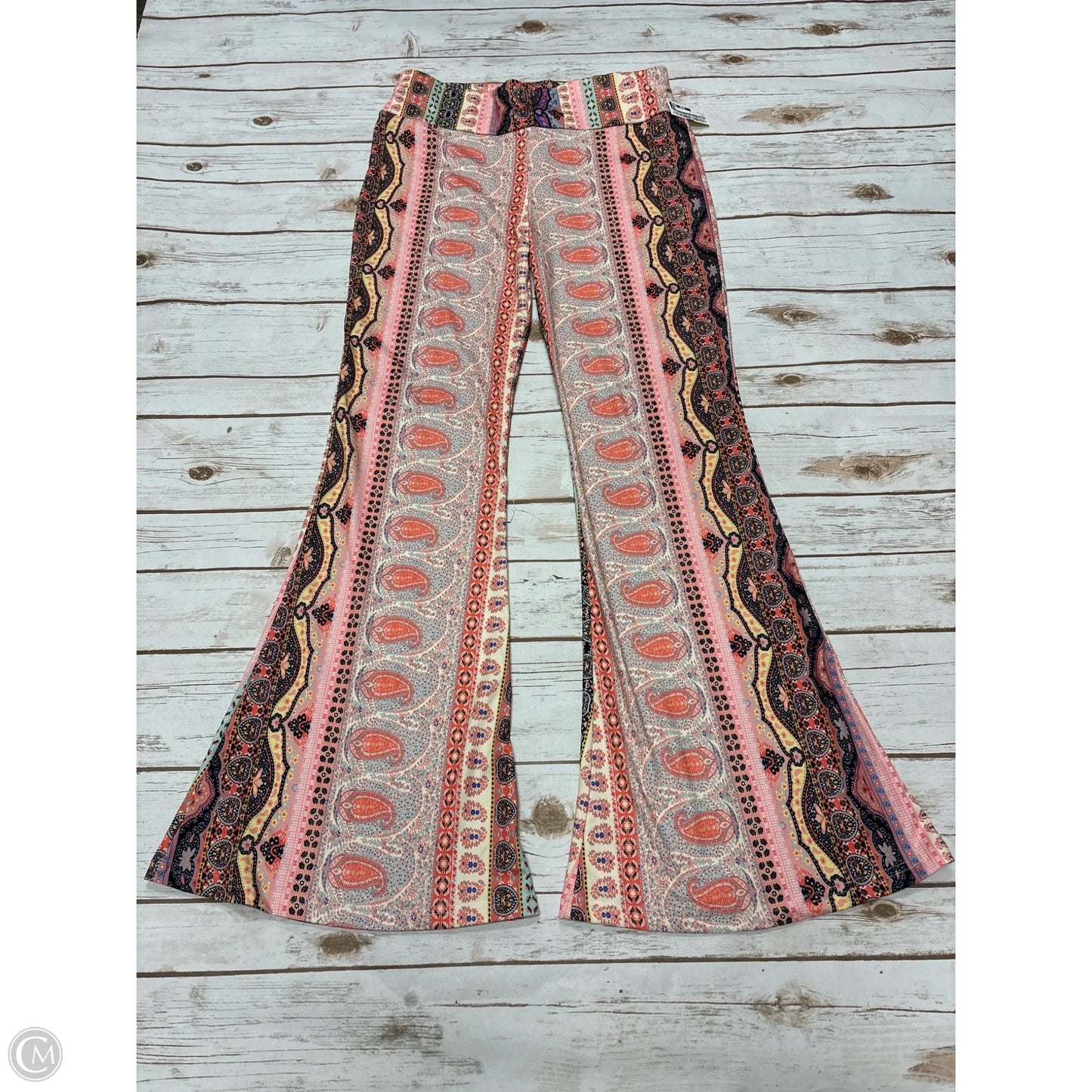 Pants Wide Leg By Cmf In Multi-colored, Size: Xl