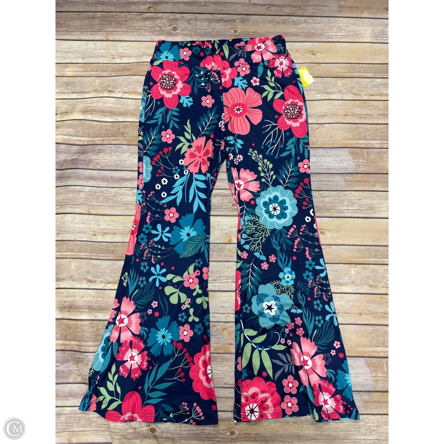 Pants Wide Leg By Cmf In Multi-colored, Size: Xl