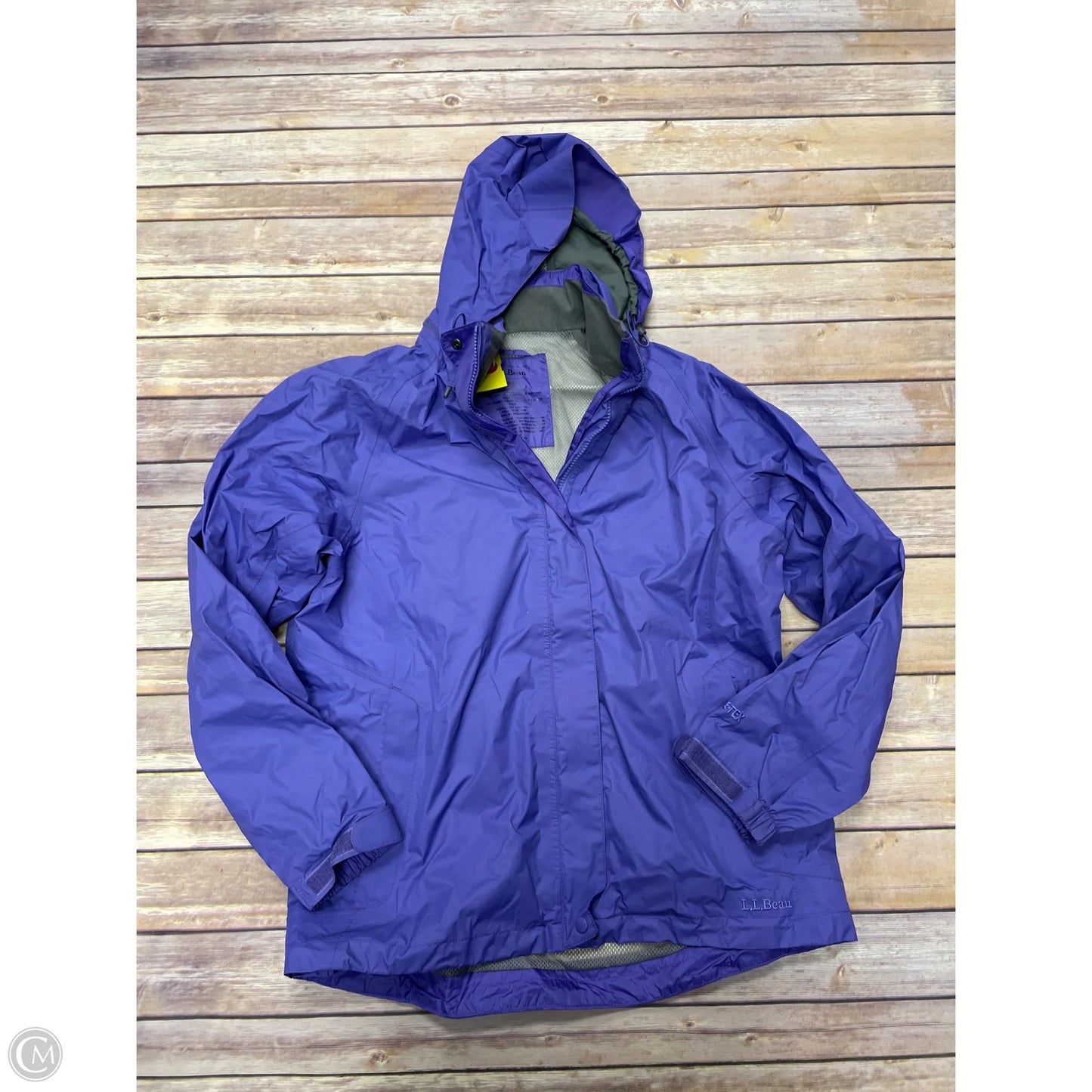 Athletic Jacket By L.l. Bean In Purple, Size: L