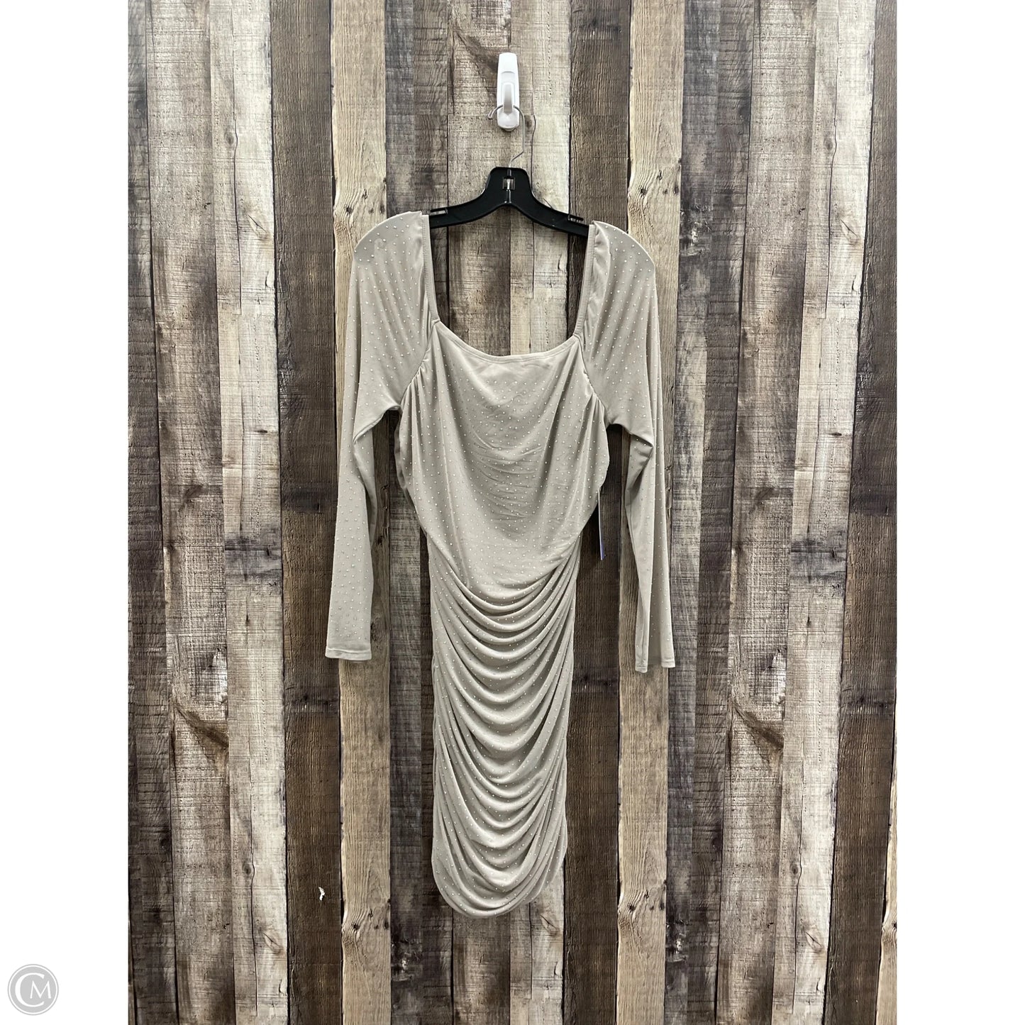 Dress Party Short By Cme In Taupe, Size: Xl