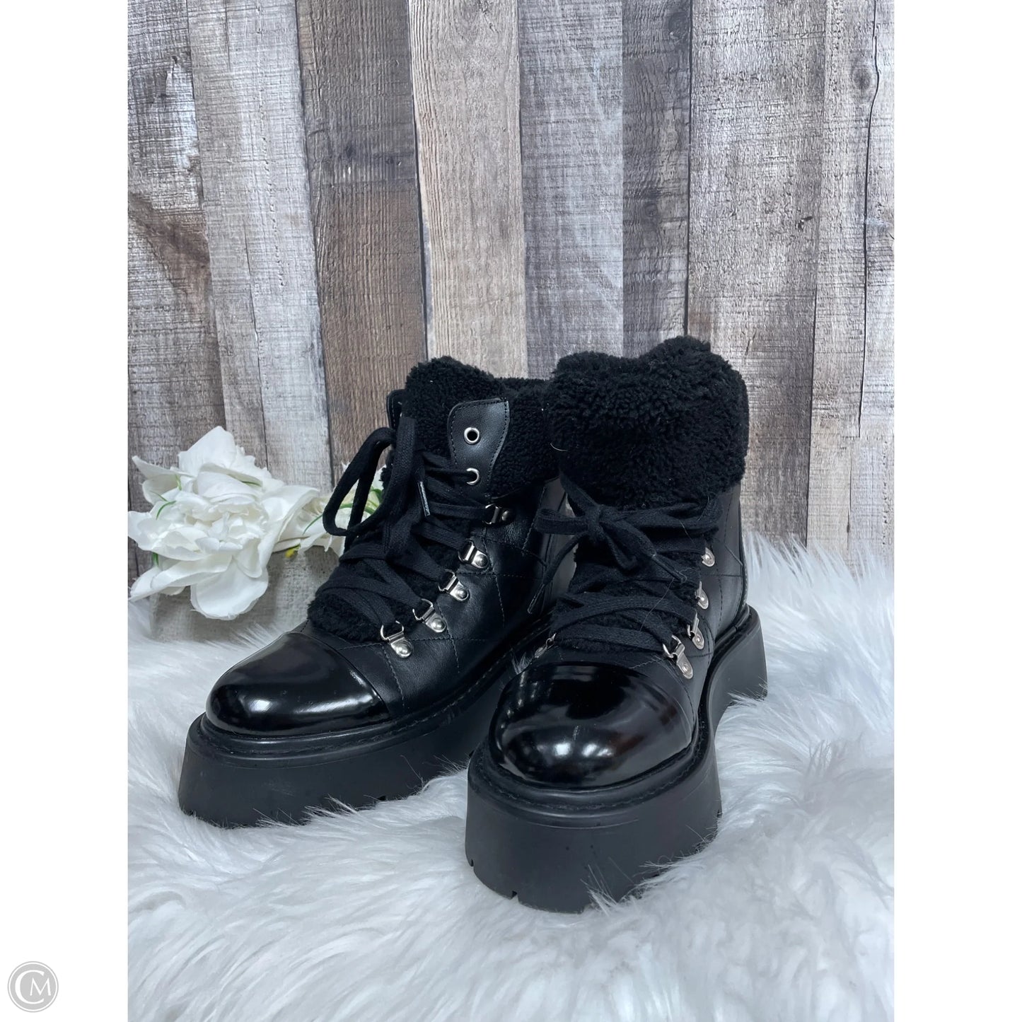 Boots Combat By Steve Madden In Black, Size: 7