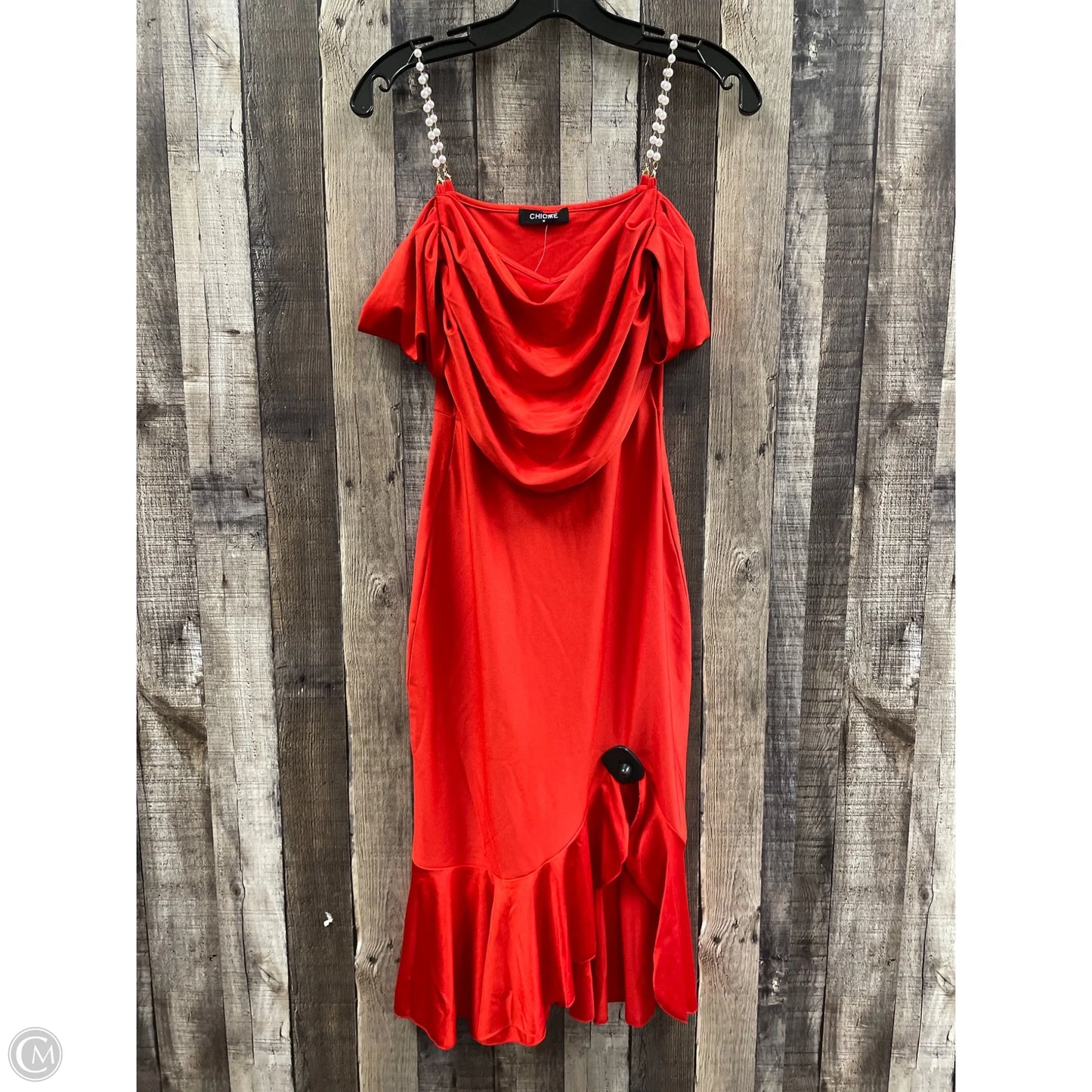 Dress Party Short By Chicme In Red, Size: M