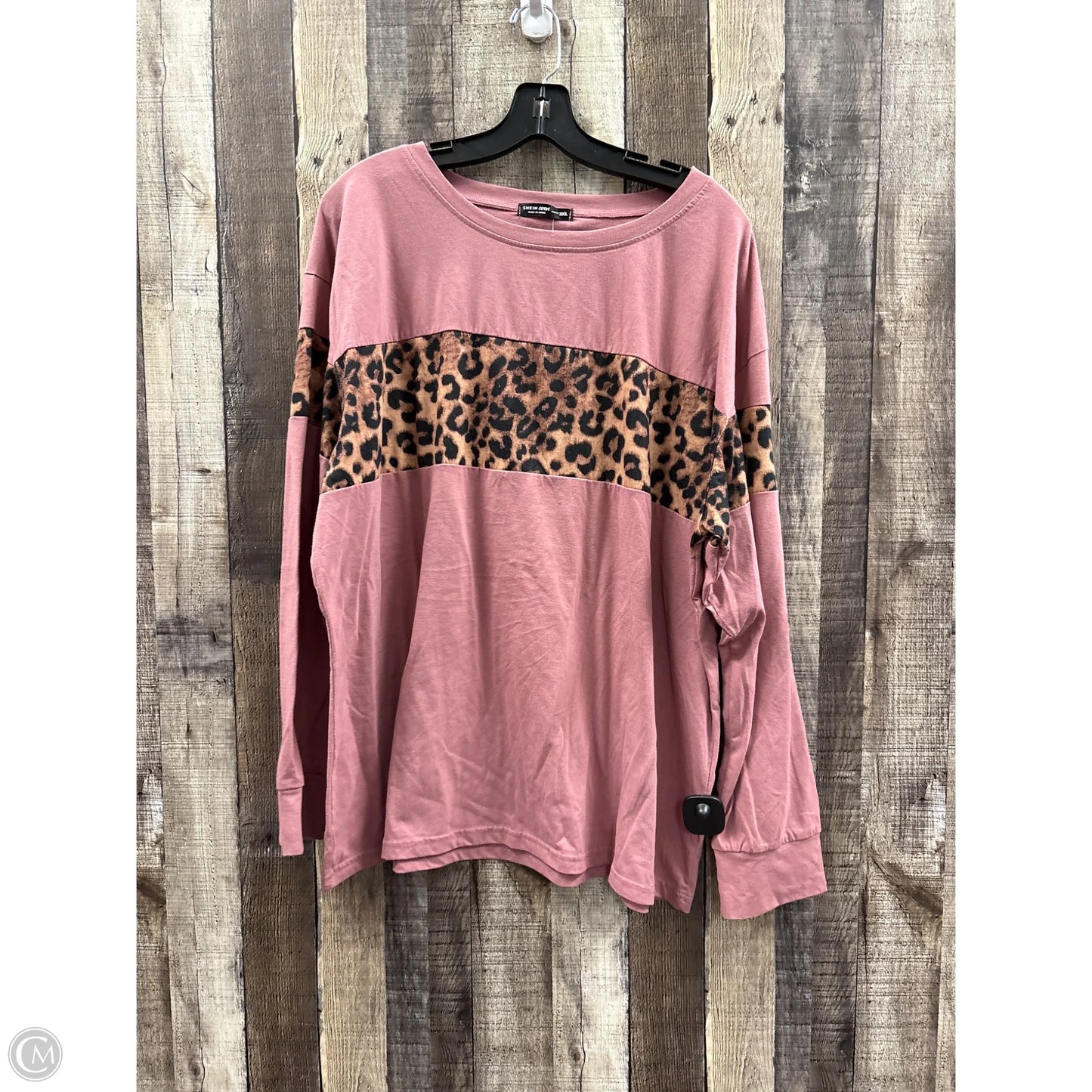 Top Long Sleeve By Shein In Multi-colored, Size: 3x