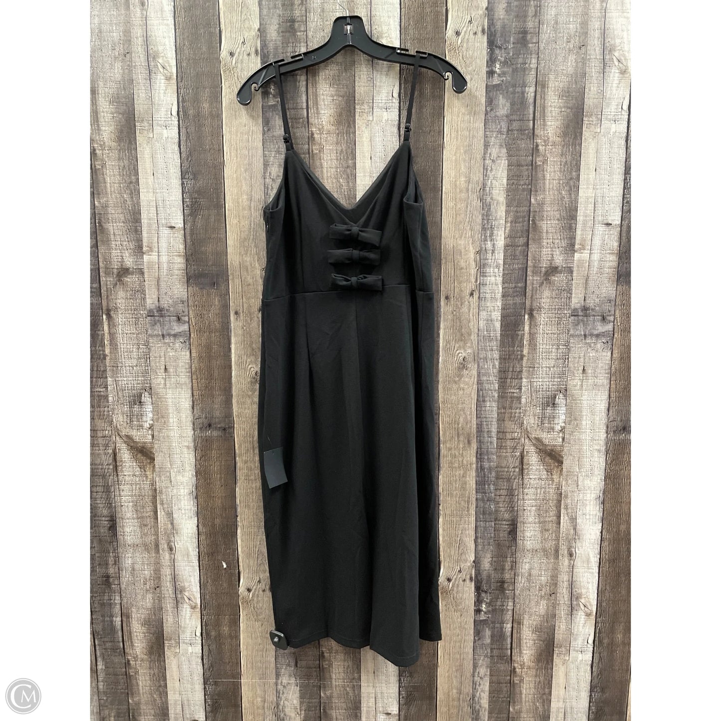 Dress Casual Midi By Lulus In Black, Size: Xl