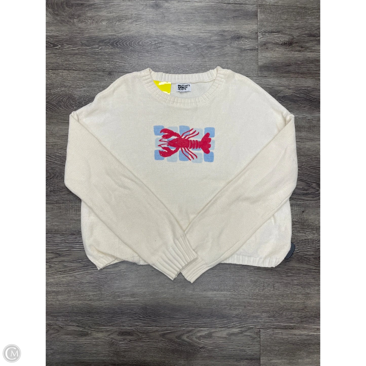 Sweater By Cme In Cream, Size: M