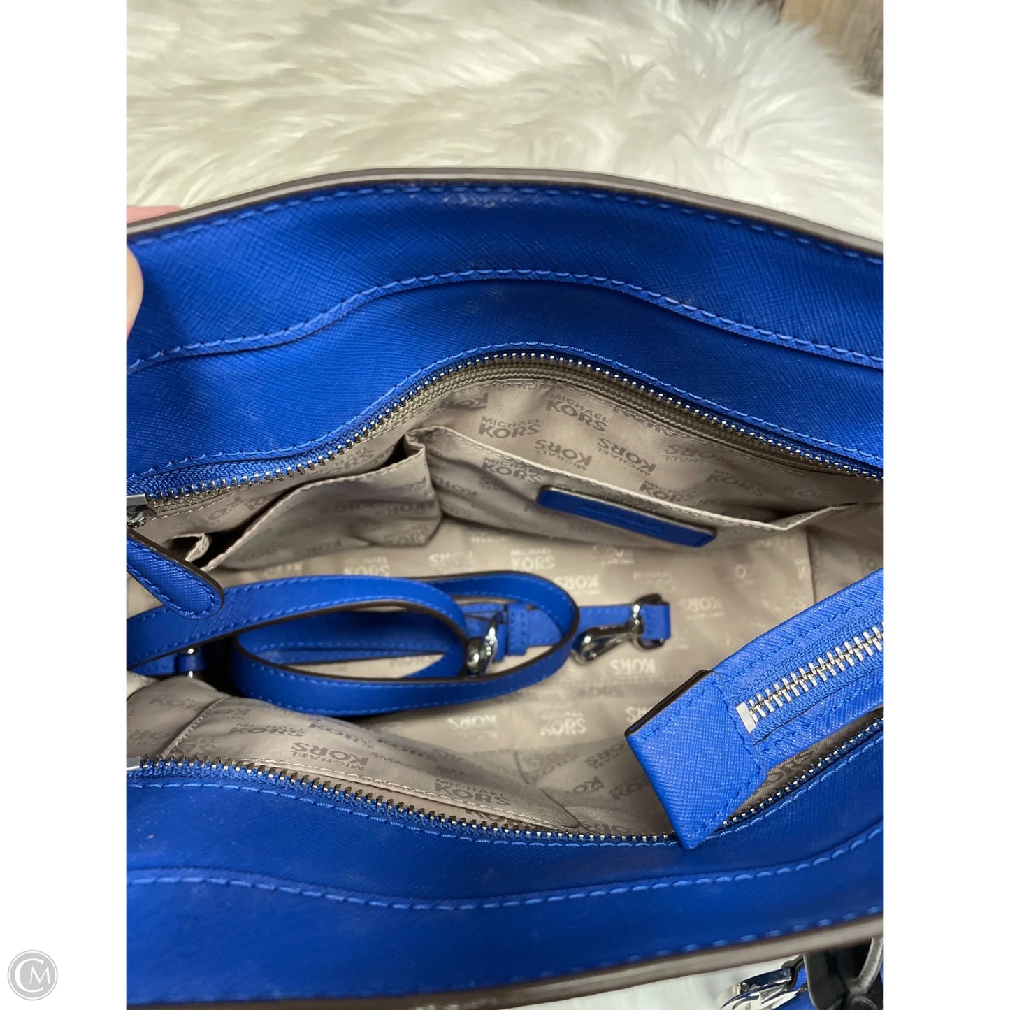 Handbag Designer By Michael Kors, Size: Medium