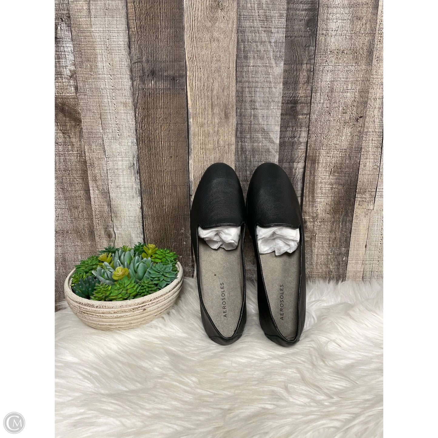 Shoes Flats By Aerosoles In Black, Size: 9.5