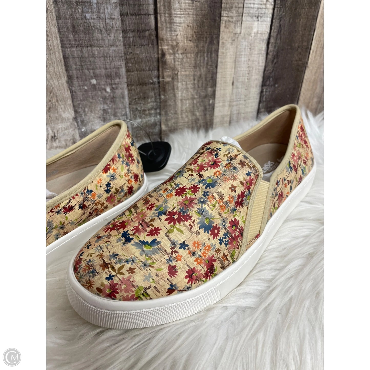 Shoes Flats By Easy Street In Floral Print, Size: 10