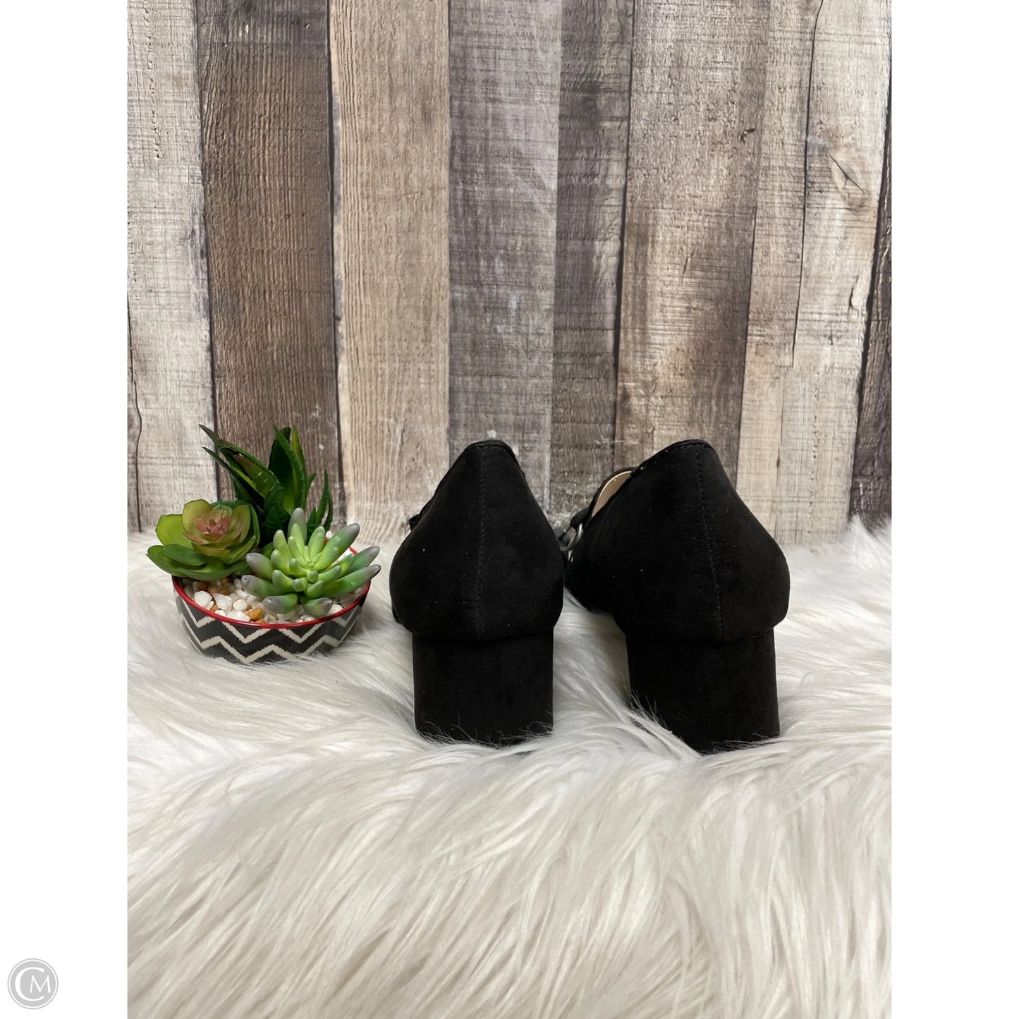 Shoes Heels Block By Charter Club In Black, Size: 9