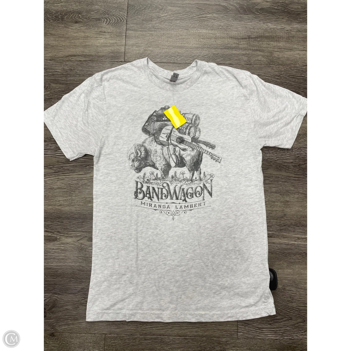 Top Short Sleeve Basic By Next Level In Grey, Size: S