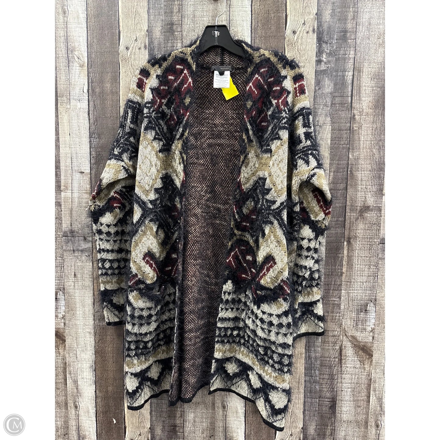 Sweater Cardigan By Bcbgmaxazria In Multi-colored, Size: L