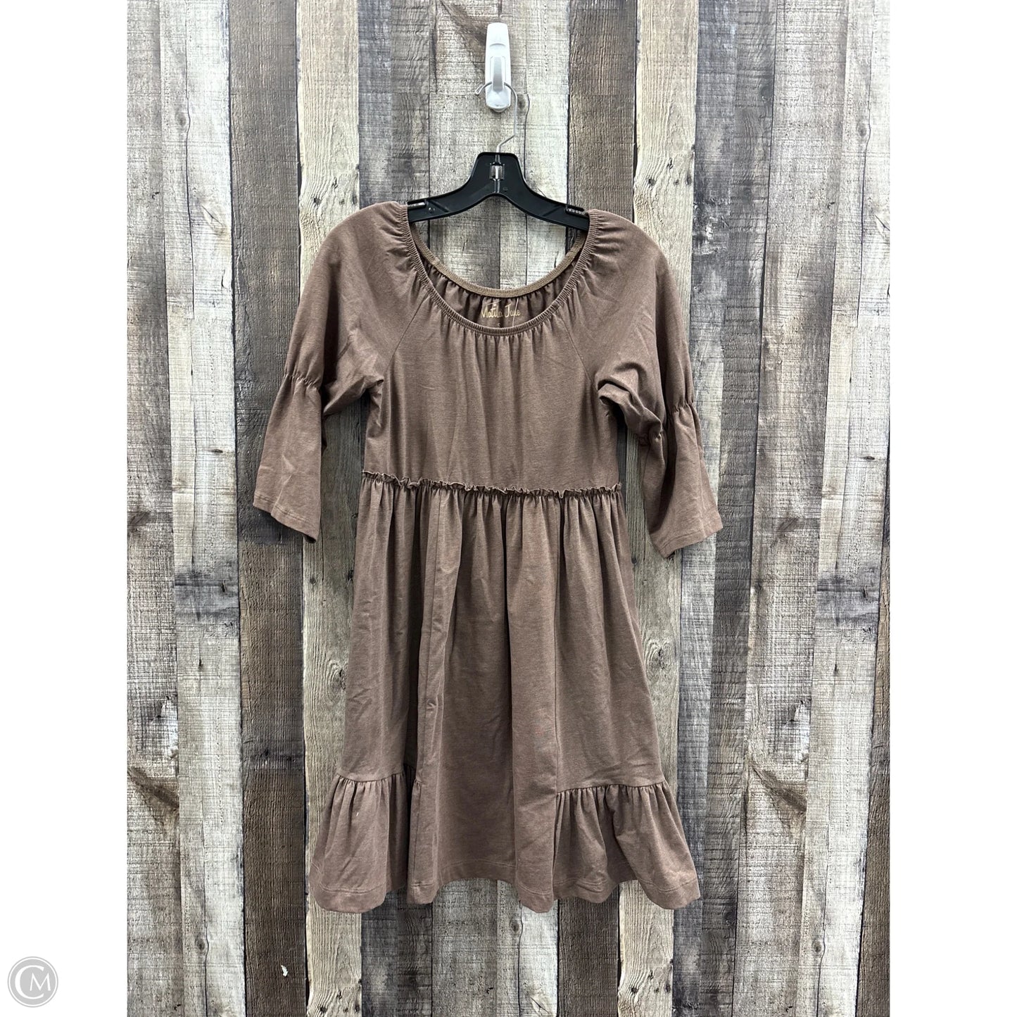Dress Casual Short By Matilda Jane In Brown, Size: S