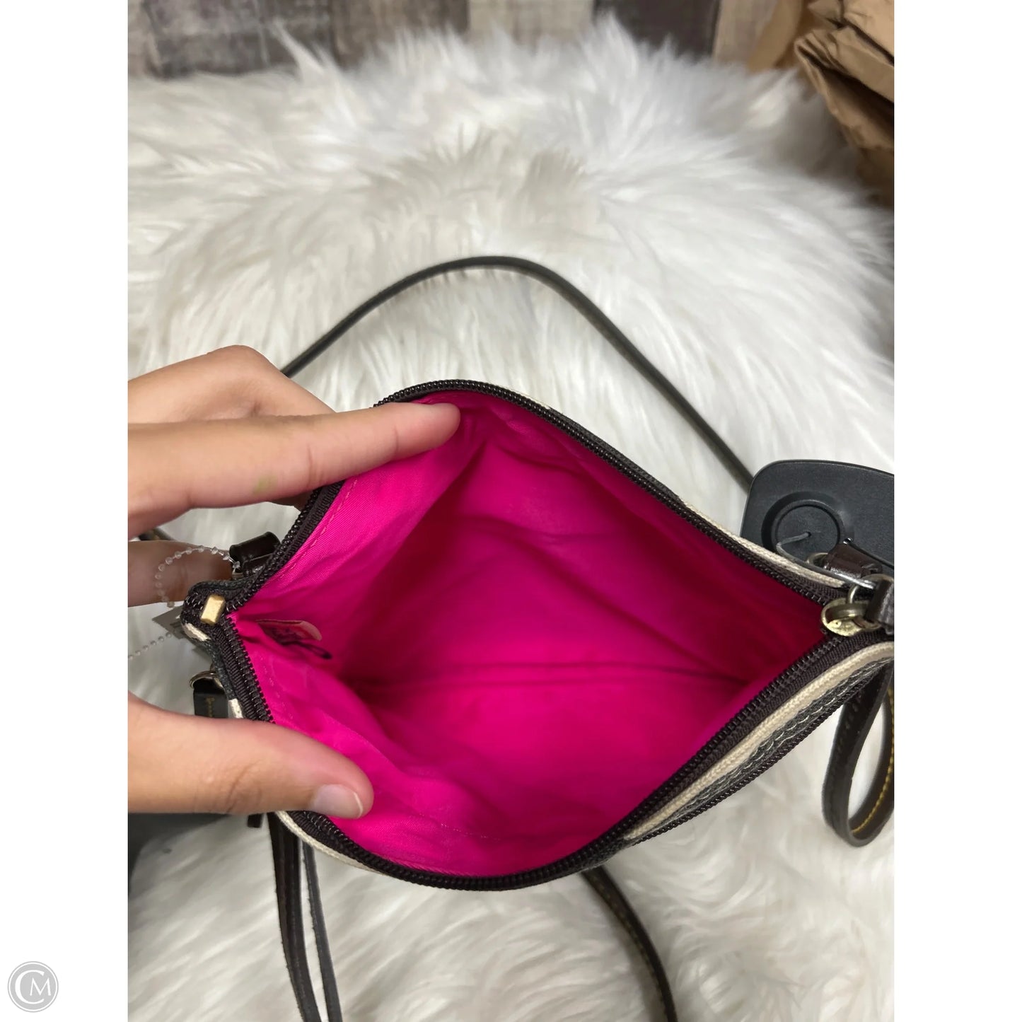 Crossbody Designer By Dooney And Bourke, Size: Small