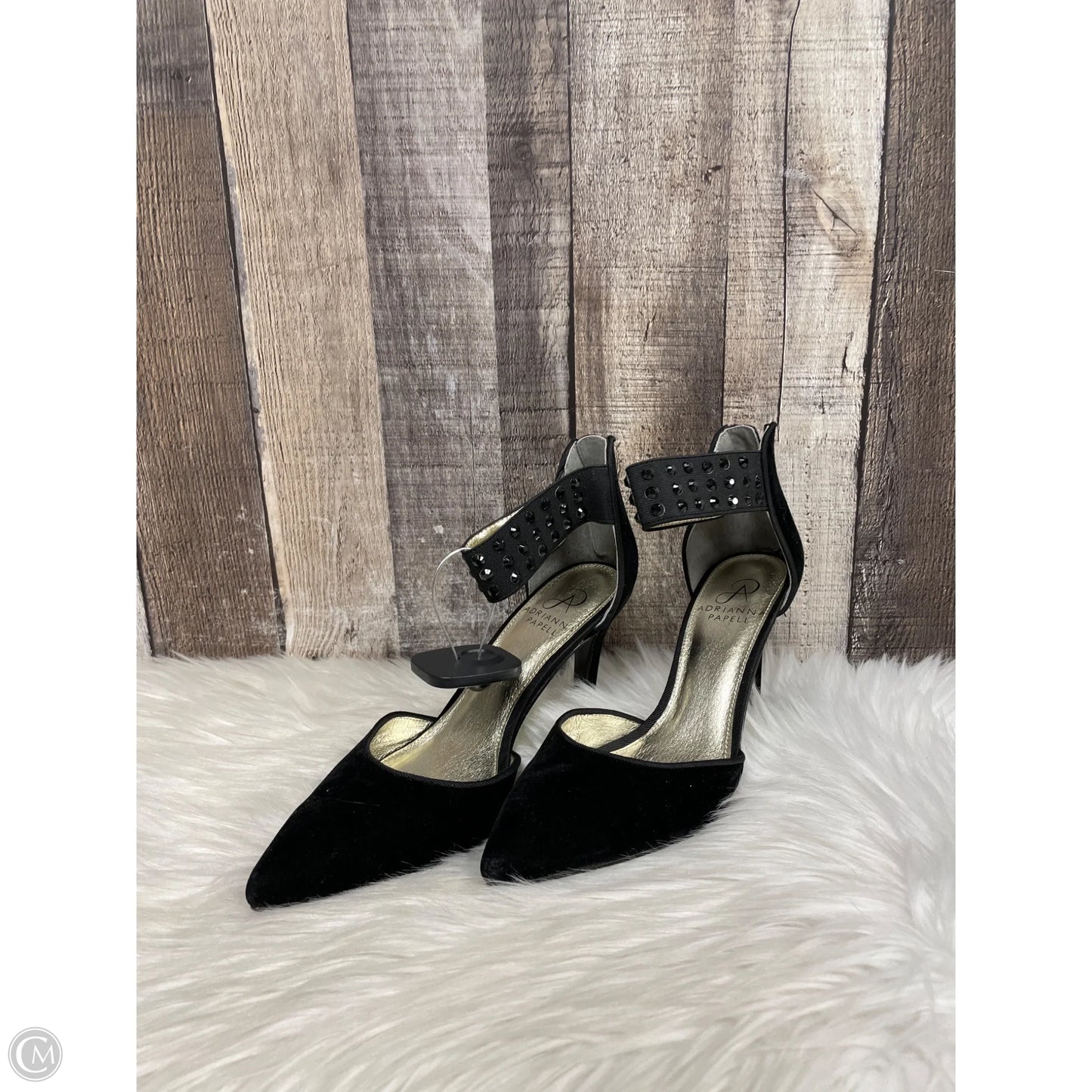 Shoes Heels Stiletto By Adrianna Papell In Black, Size: 6
