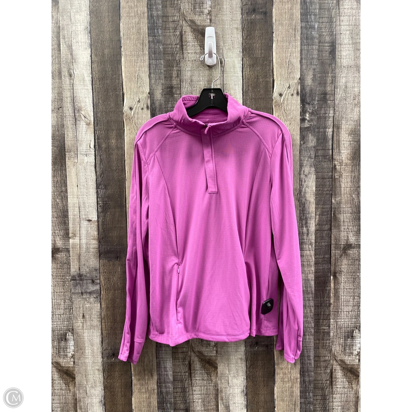 Athletic Jacket By Mondetta In Purple, Size: L