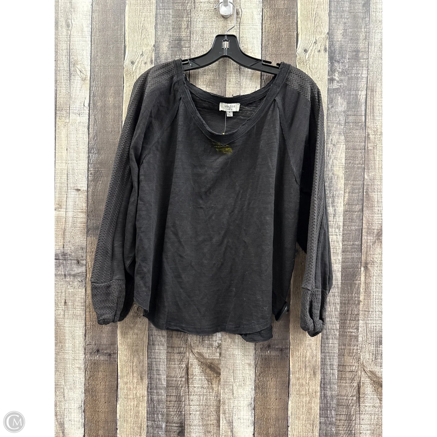 Top Long Sleeve By Umgee In Black, Size: M