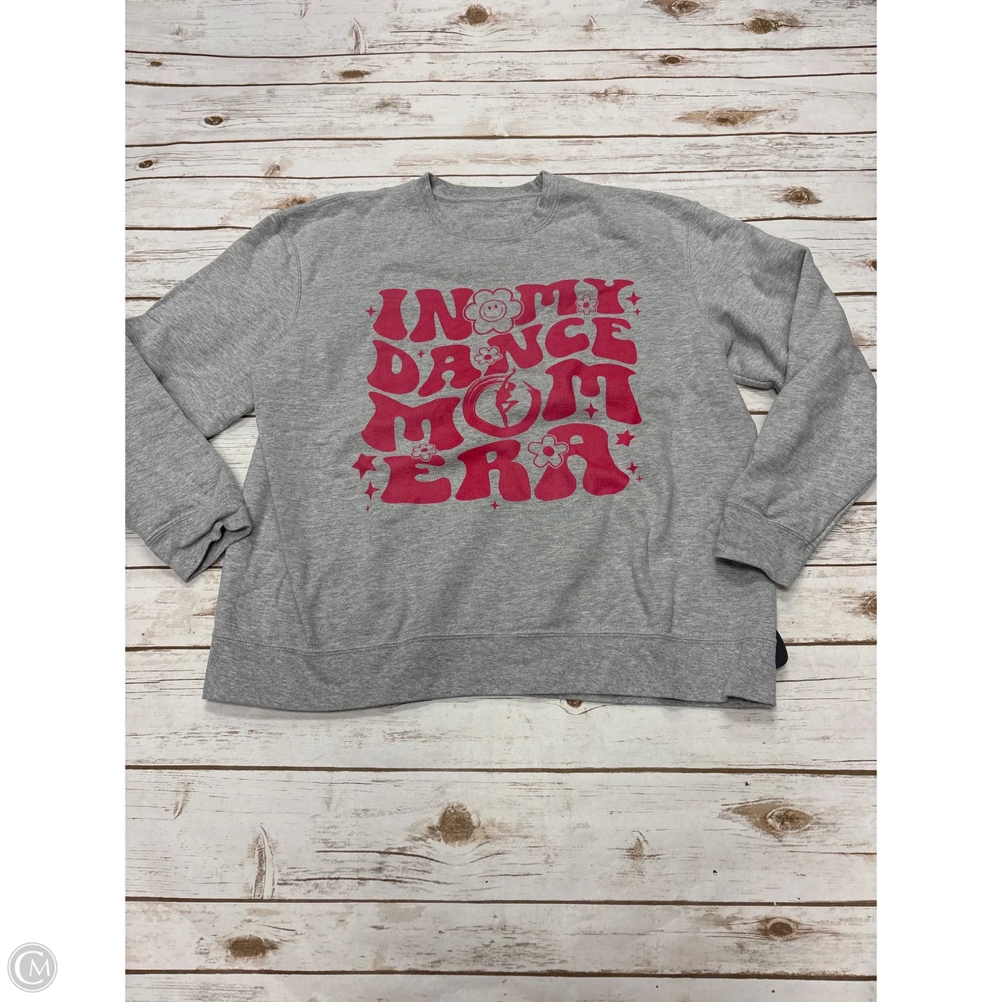 Sweatshirt Crewneck By Cmf In Grey, Size: L