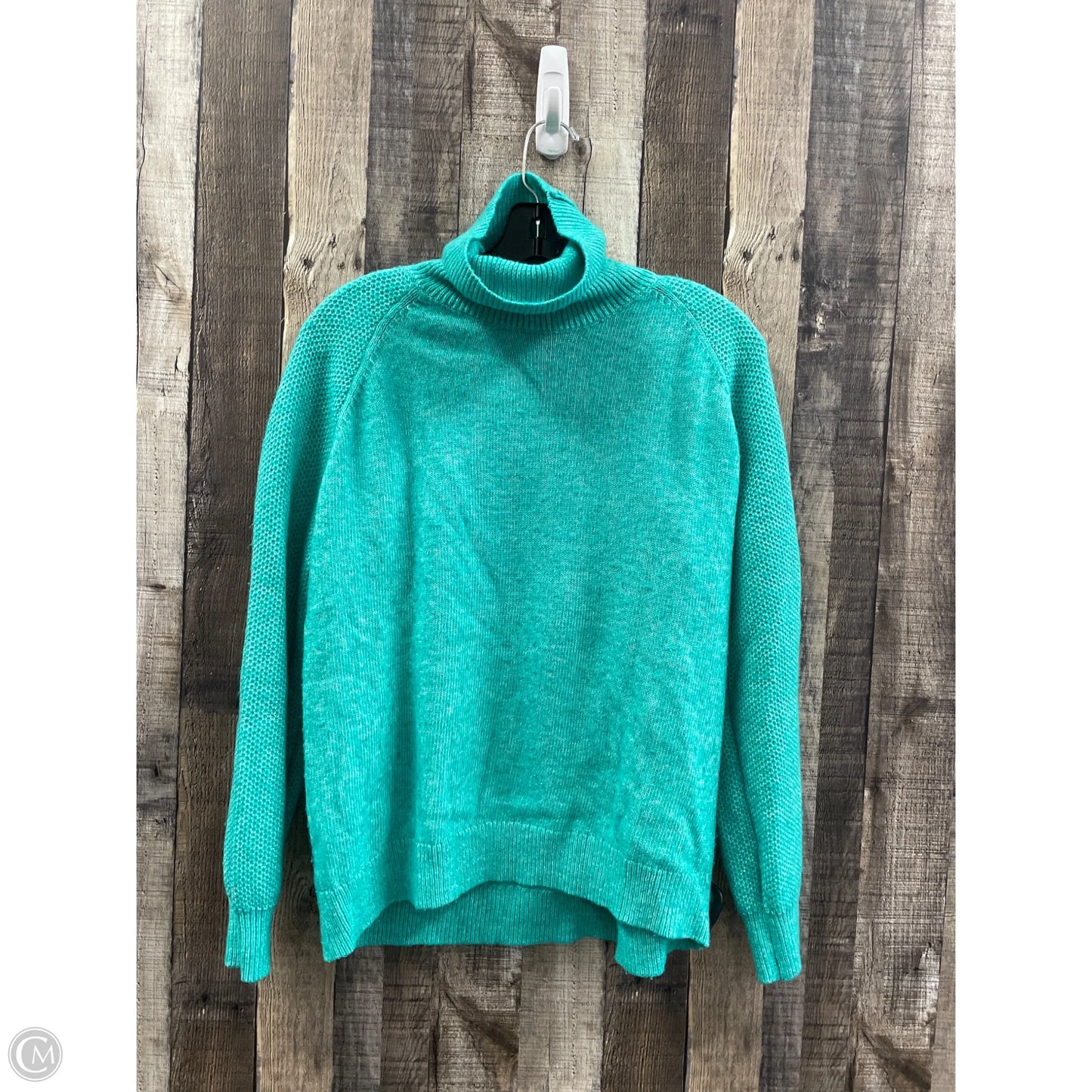 Sweater By Loft In Green, Size: Xl