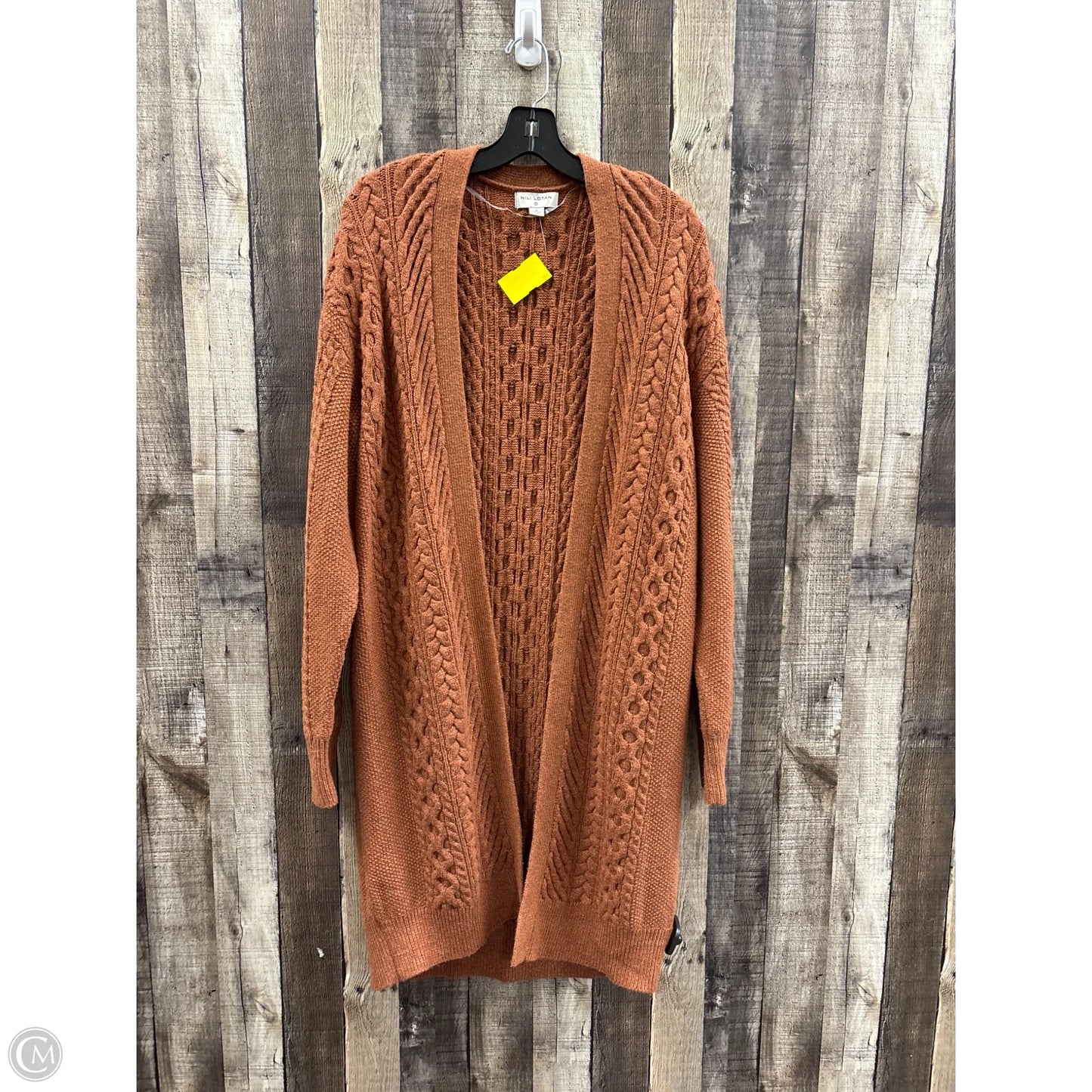 Sweater Cardigan By Nili Lotan In Brown, Size: M