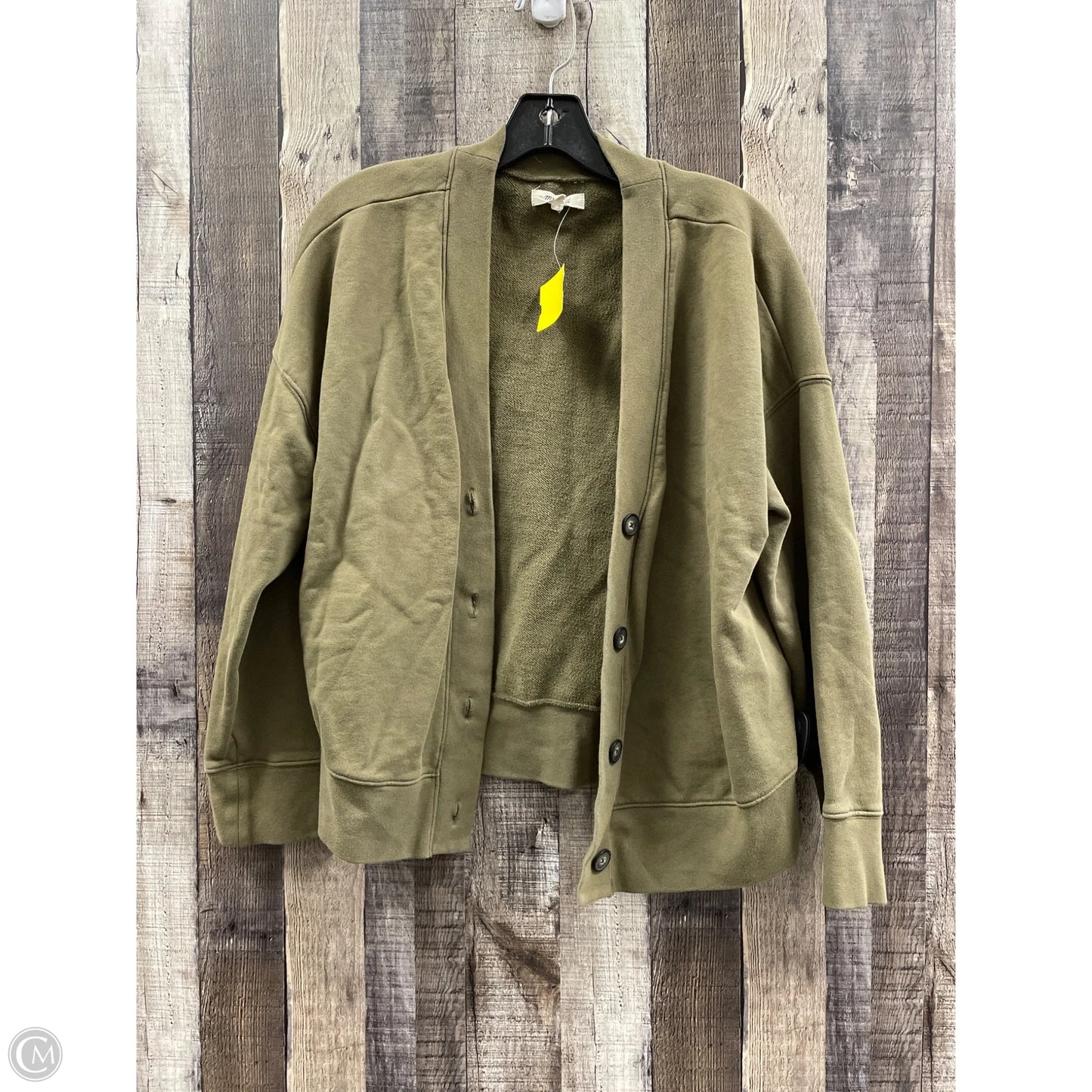 Cardigan By Madewell In Green, Size: S
