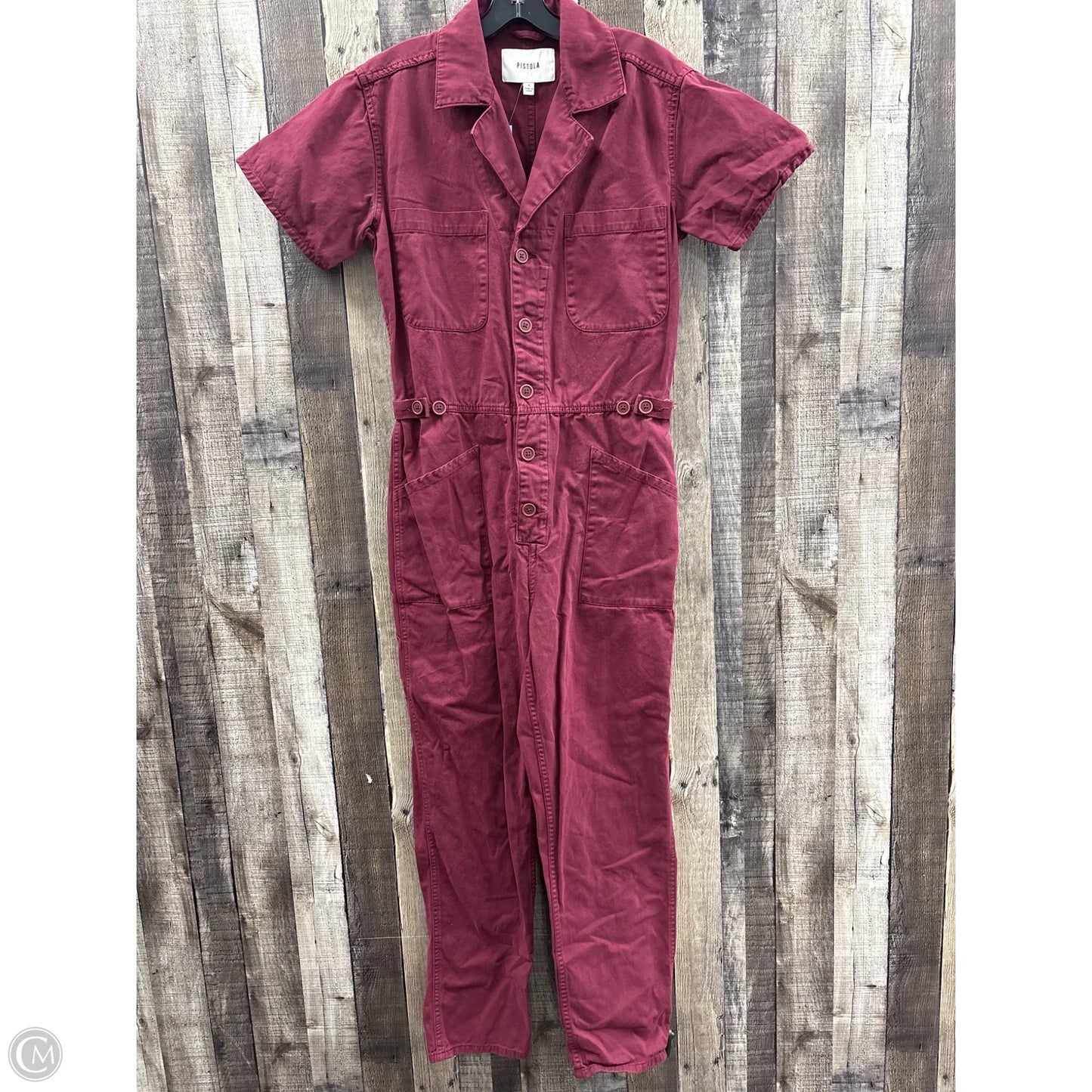 Jumpsuit By Pistola In Maroon, Size: S