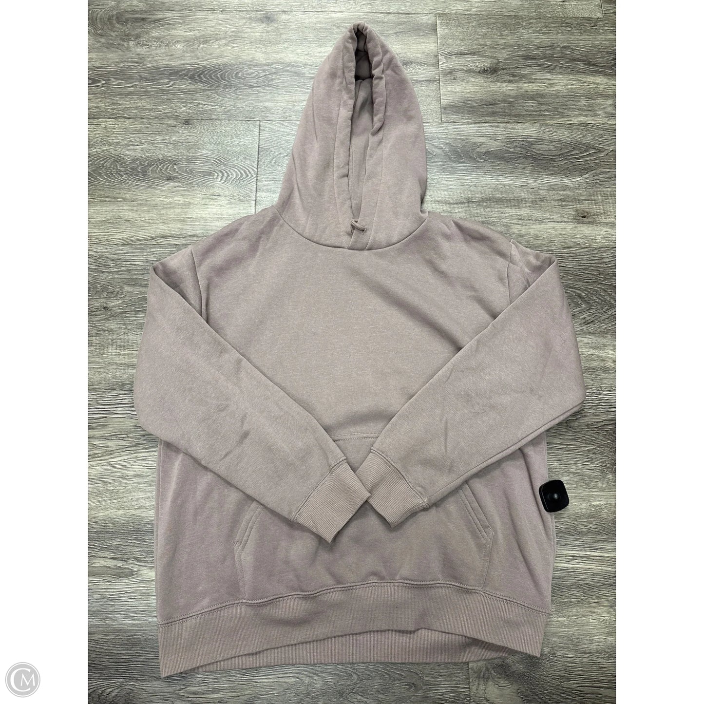Sweatshirt Hoodie By H&m In Tan, Size: M