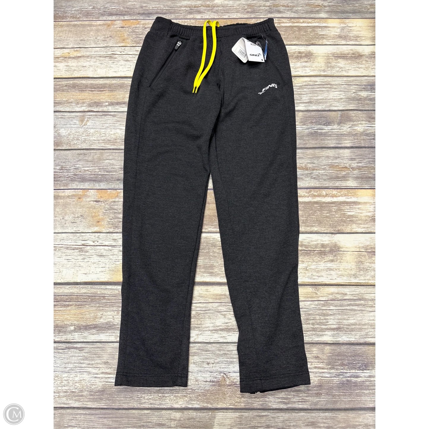 Athletic Pants By Cme In Grey, Size: M