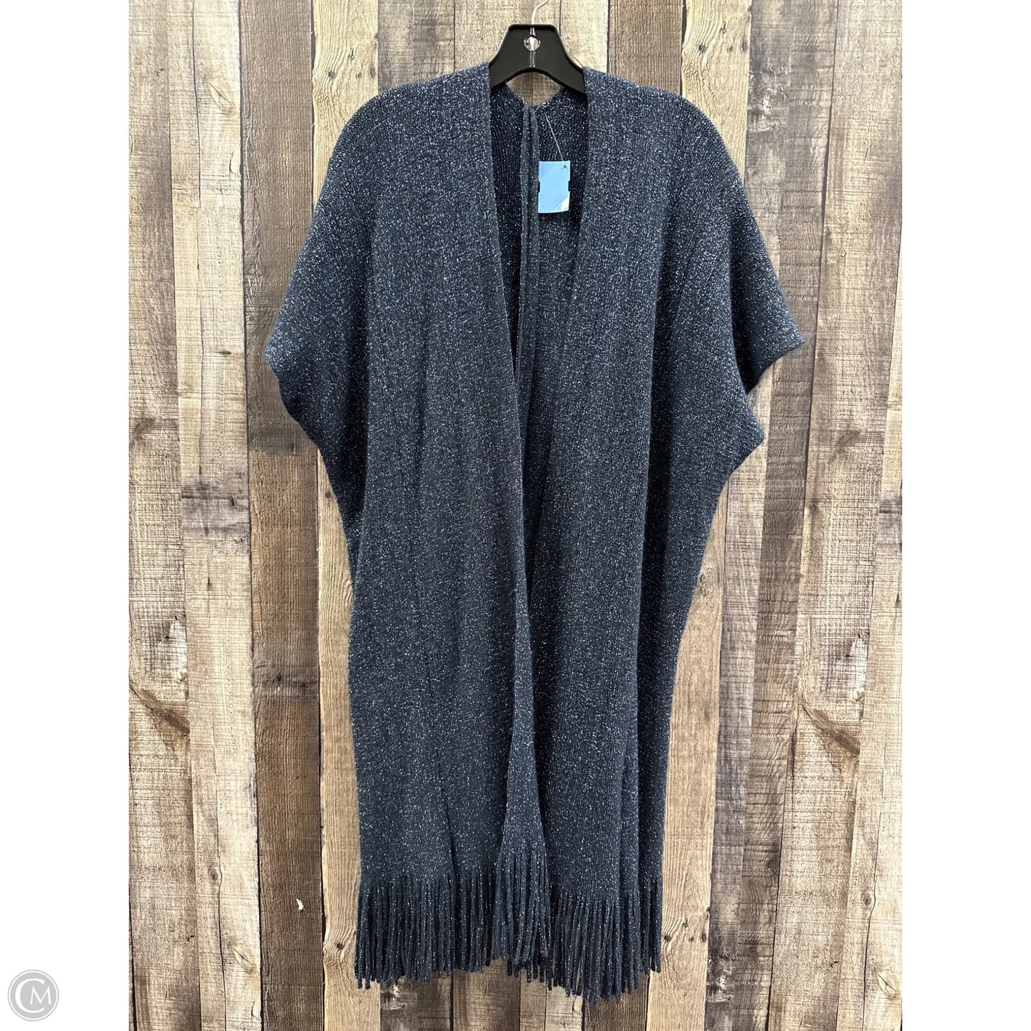 Sweater Cardigan By Cmf In Navy, Size: Osfm