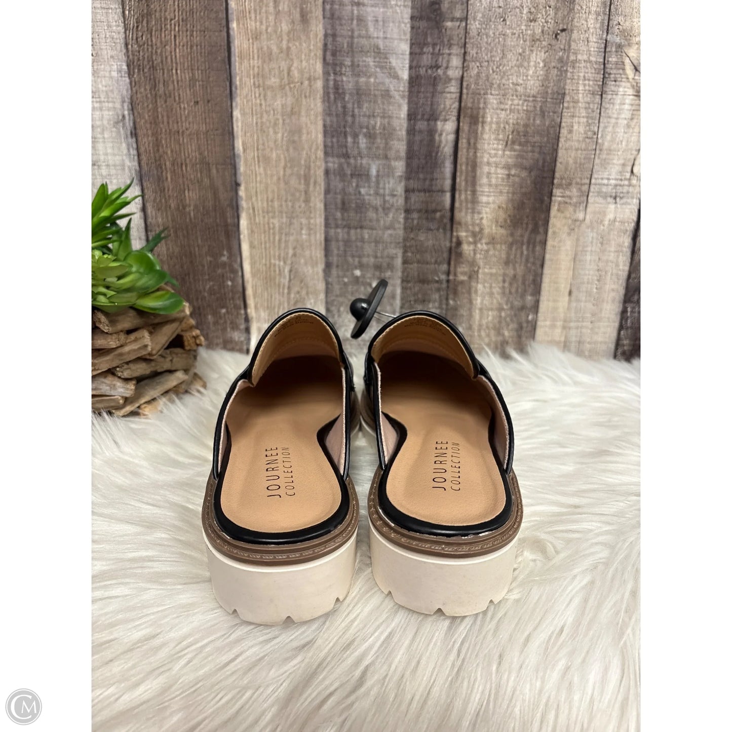 Shoes Heels Block By Journee In Black, Size: 9.5