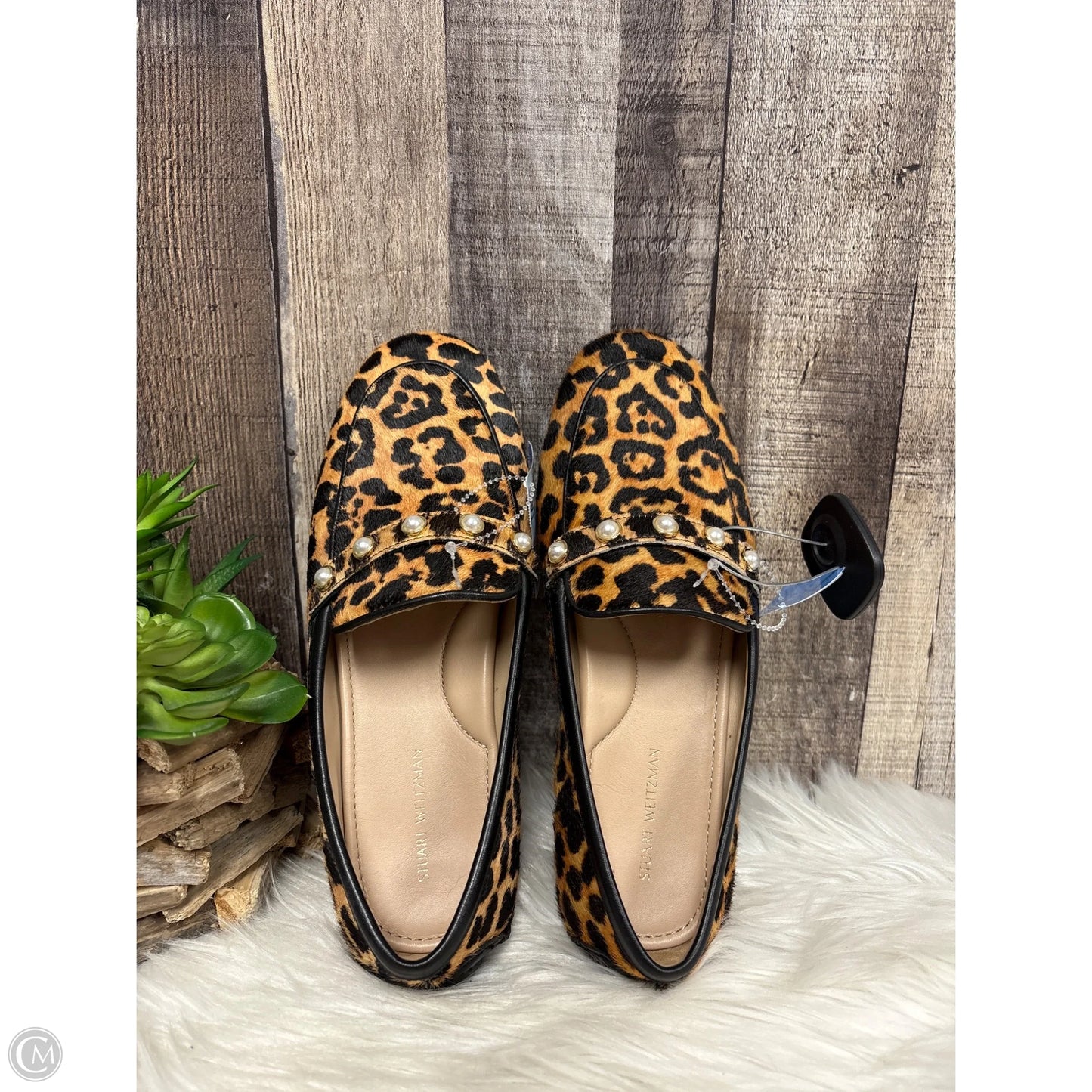 Shoes Designer By Stuart Weitzman In Animal Print, Size: 7