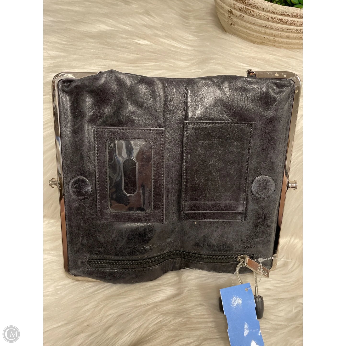 Clutch Leather By Hobo Intl, Size: Medium