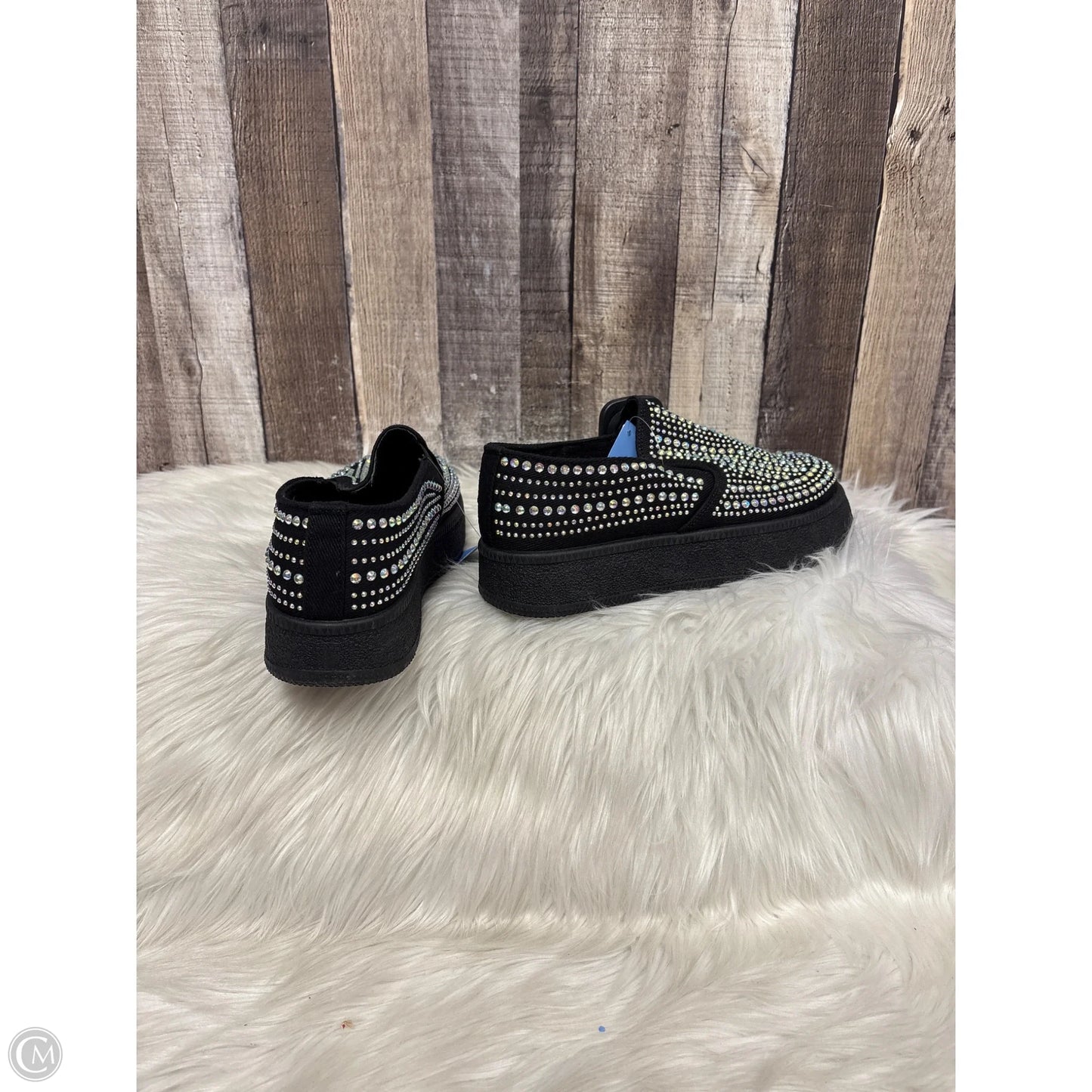 Shoes Flats By Rouge In Black, Size: 8