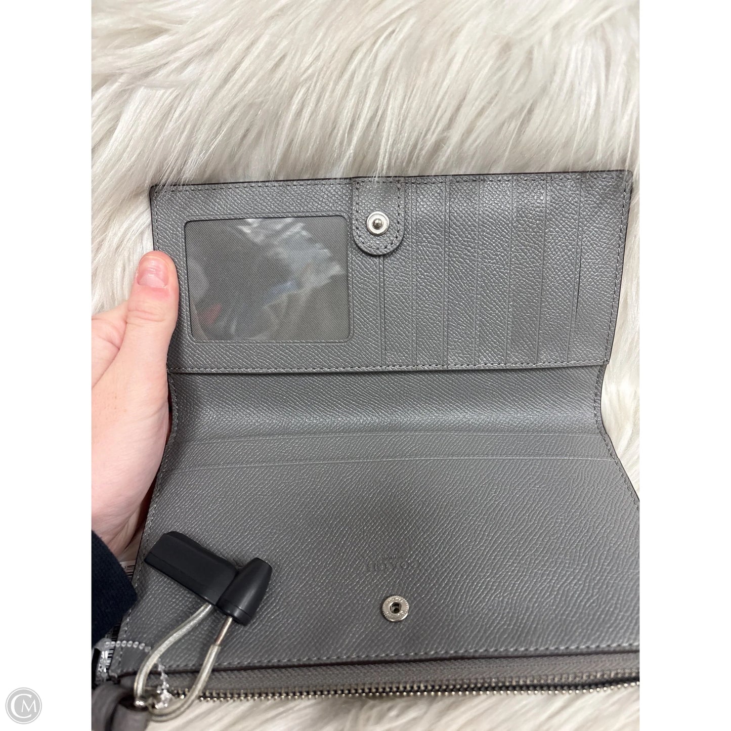 Wristlet Designer By Coach, Size: Medium