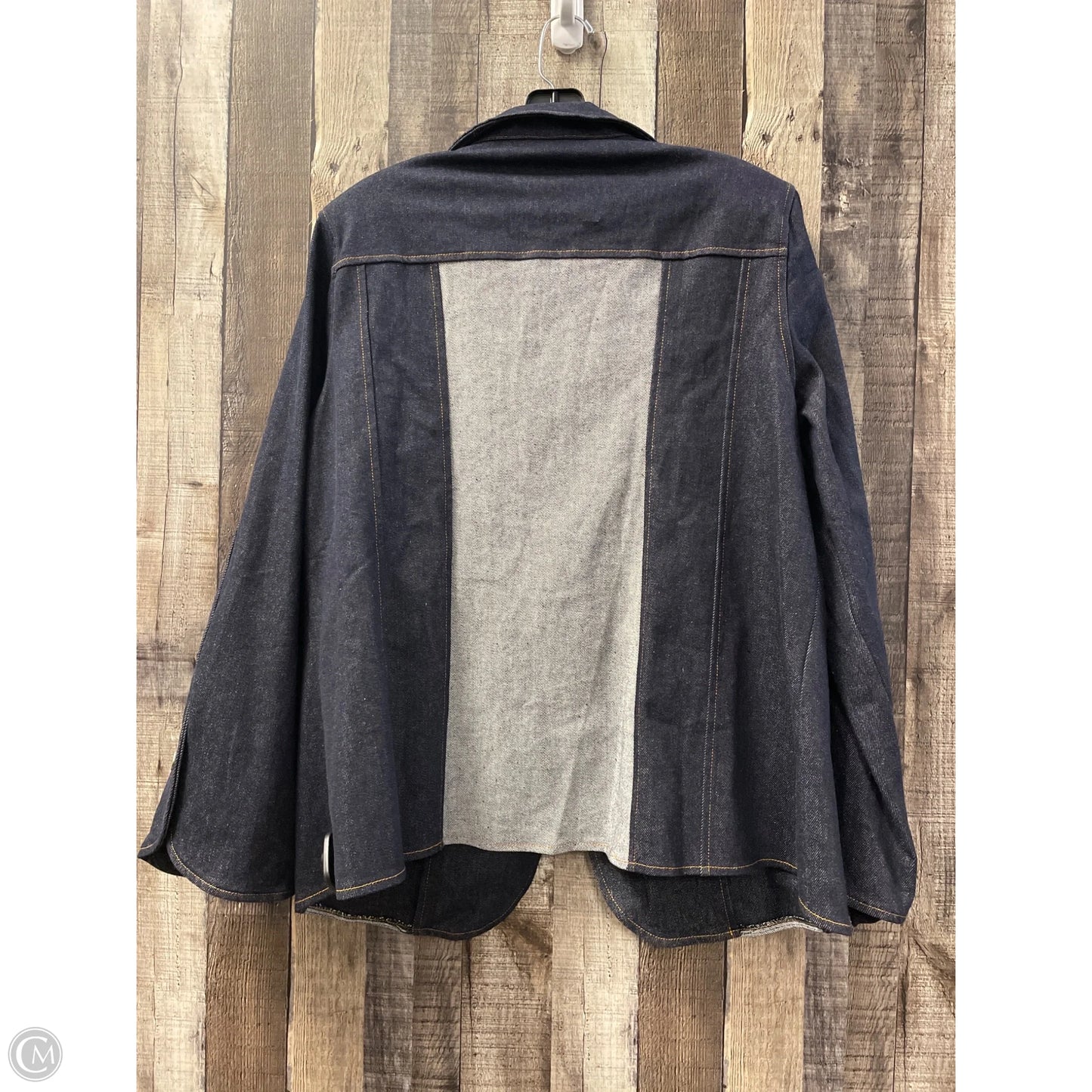 Blazer By Cme In Blue Denim, Size: Xl