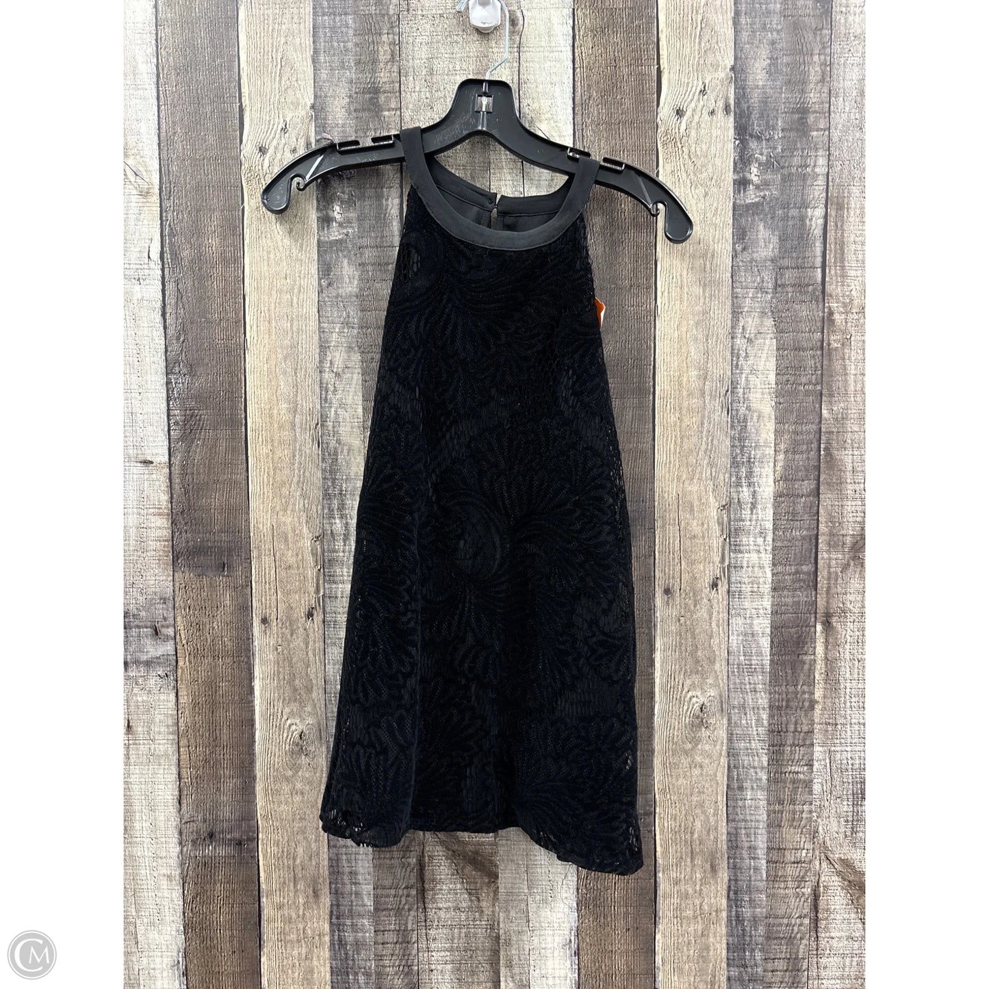 Top Sleeveless By Loft In Black, Size: S