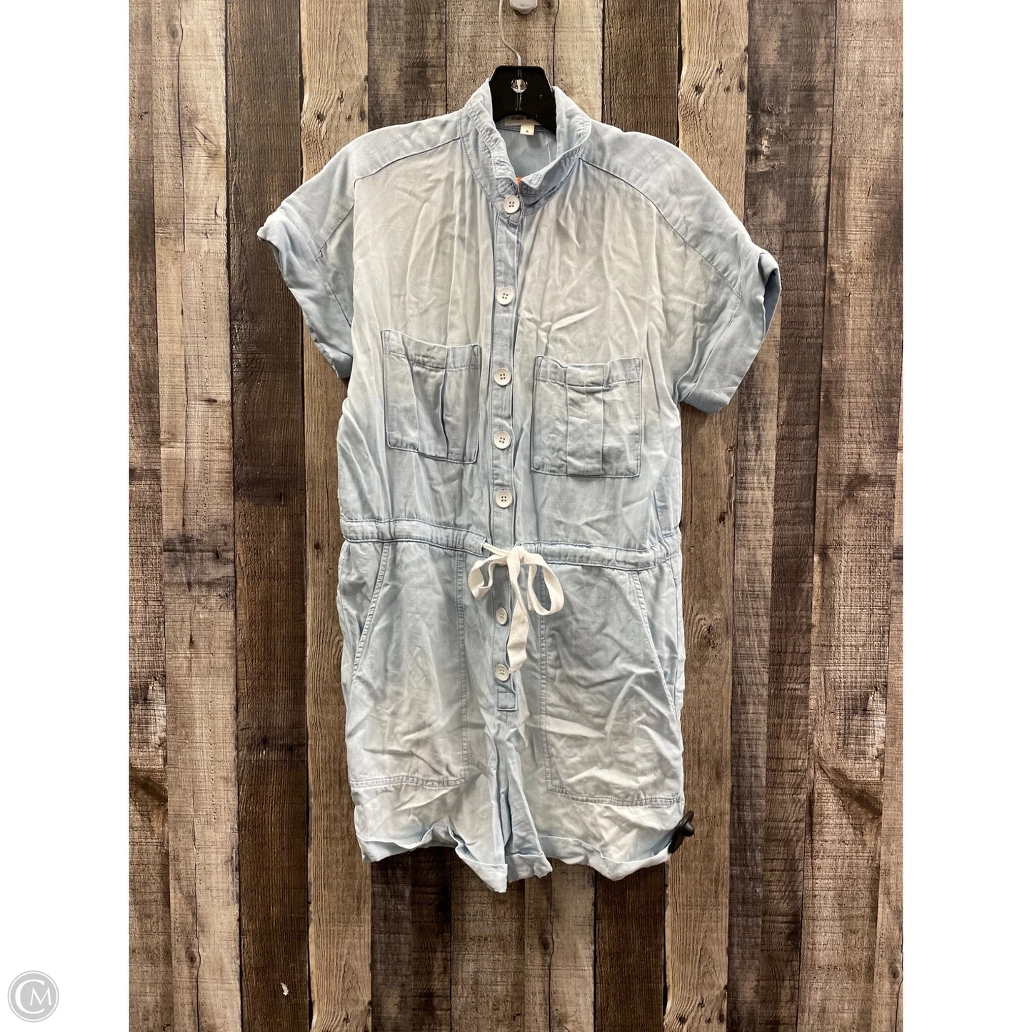 Romper By Cloth & Stone In Blue Denim, Size: S