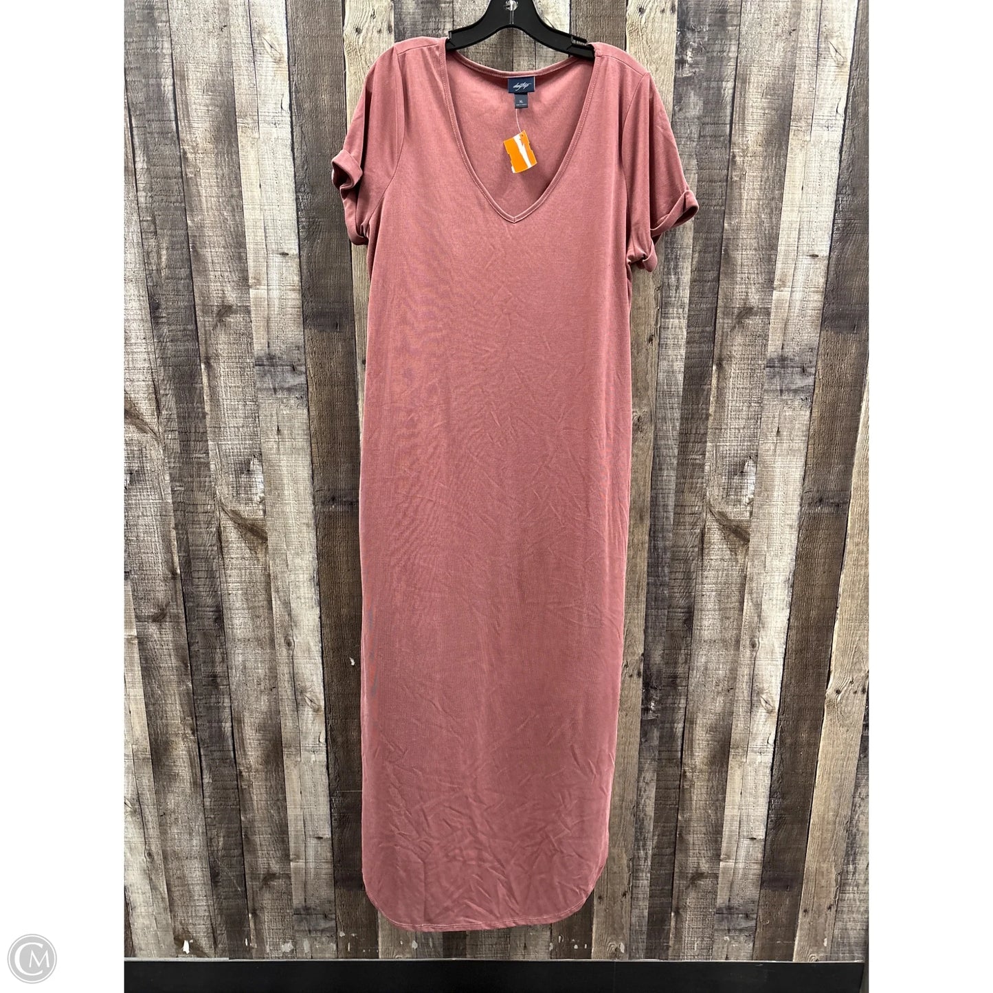 Dress Casual Maxi By Daytrip In Mauve, Size: Xl