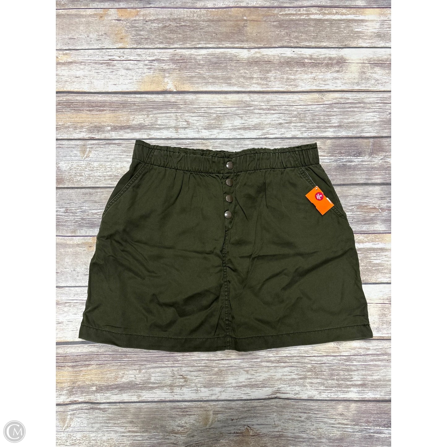 Skirt Mini & Short By Loft In Green, Size: L