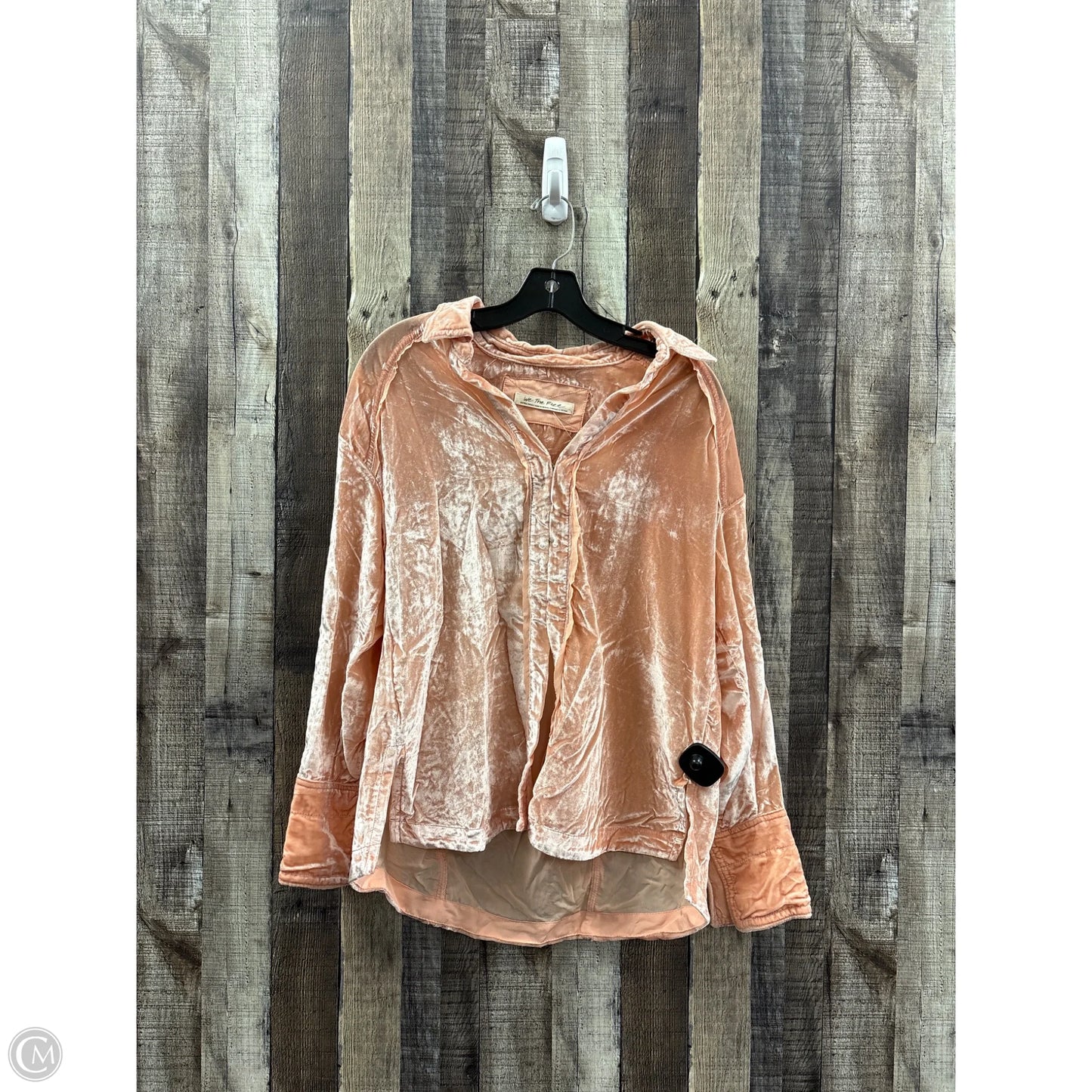 Top Long Sleeve By We The Free In Peach, Size: Xs