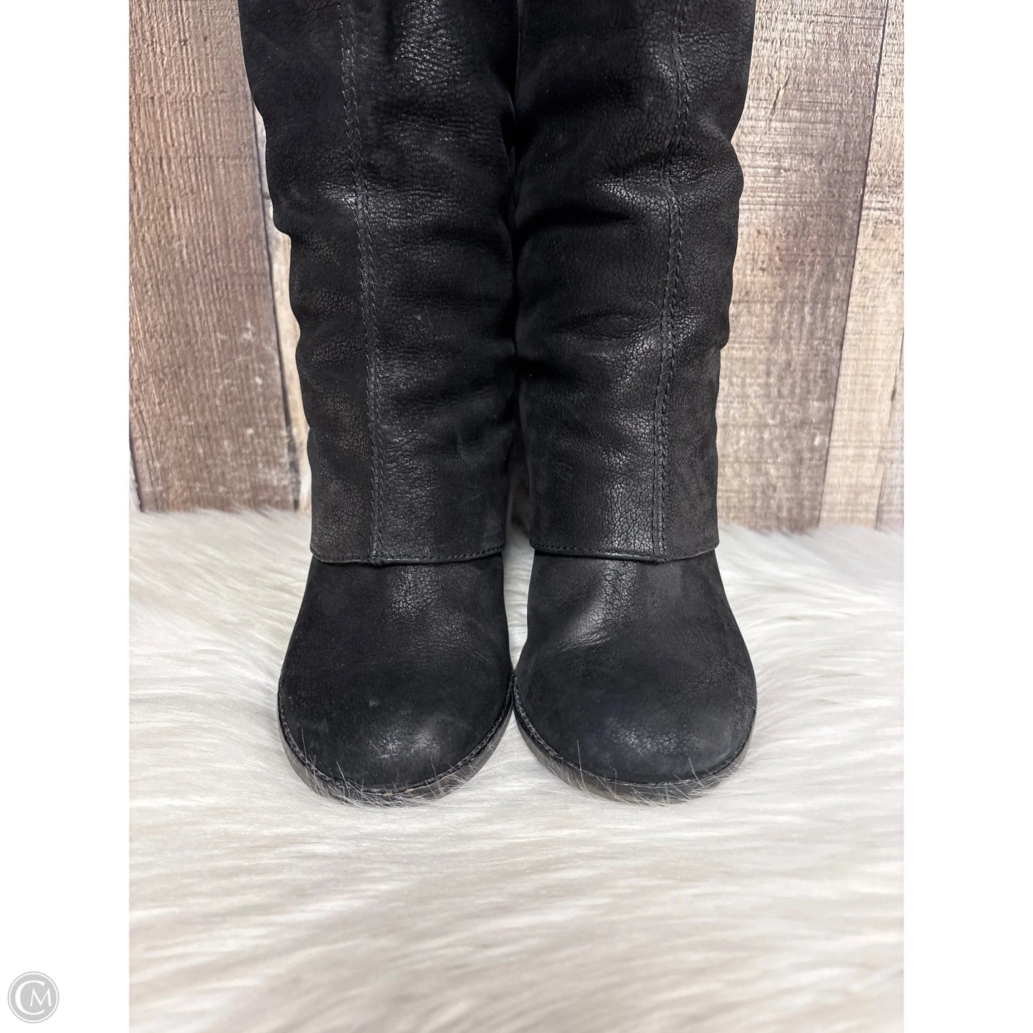 Boots Designer By Tory Burch In Black, Size: 6.5