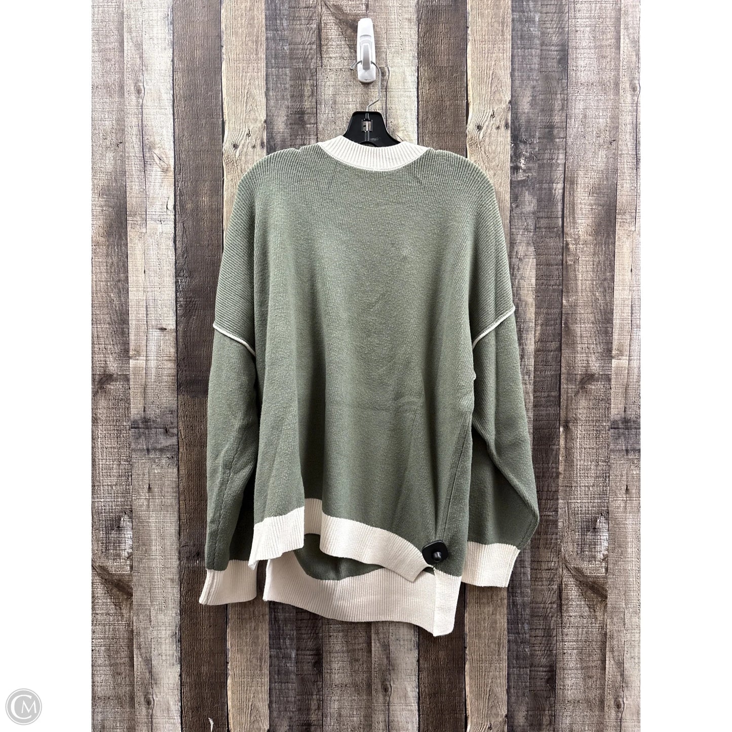 Sweater By Bke In Green, Size: L