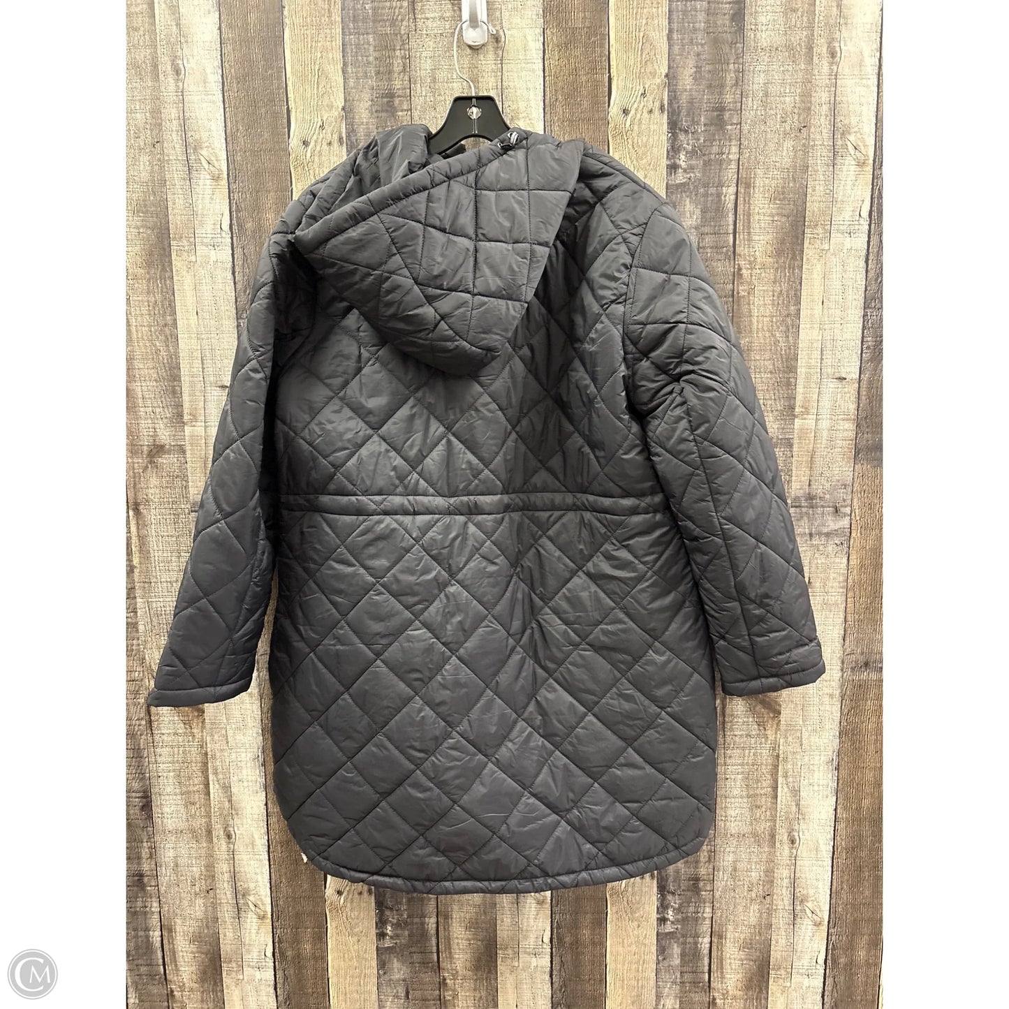 Coat Puffer & Quilted By Ellen Tracy In Black, Size: 1x