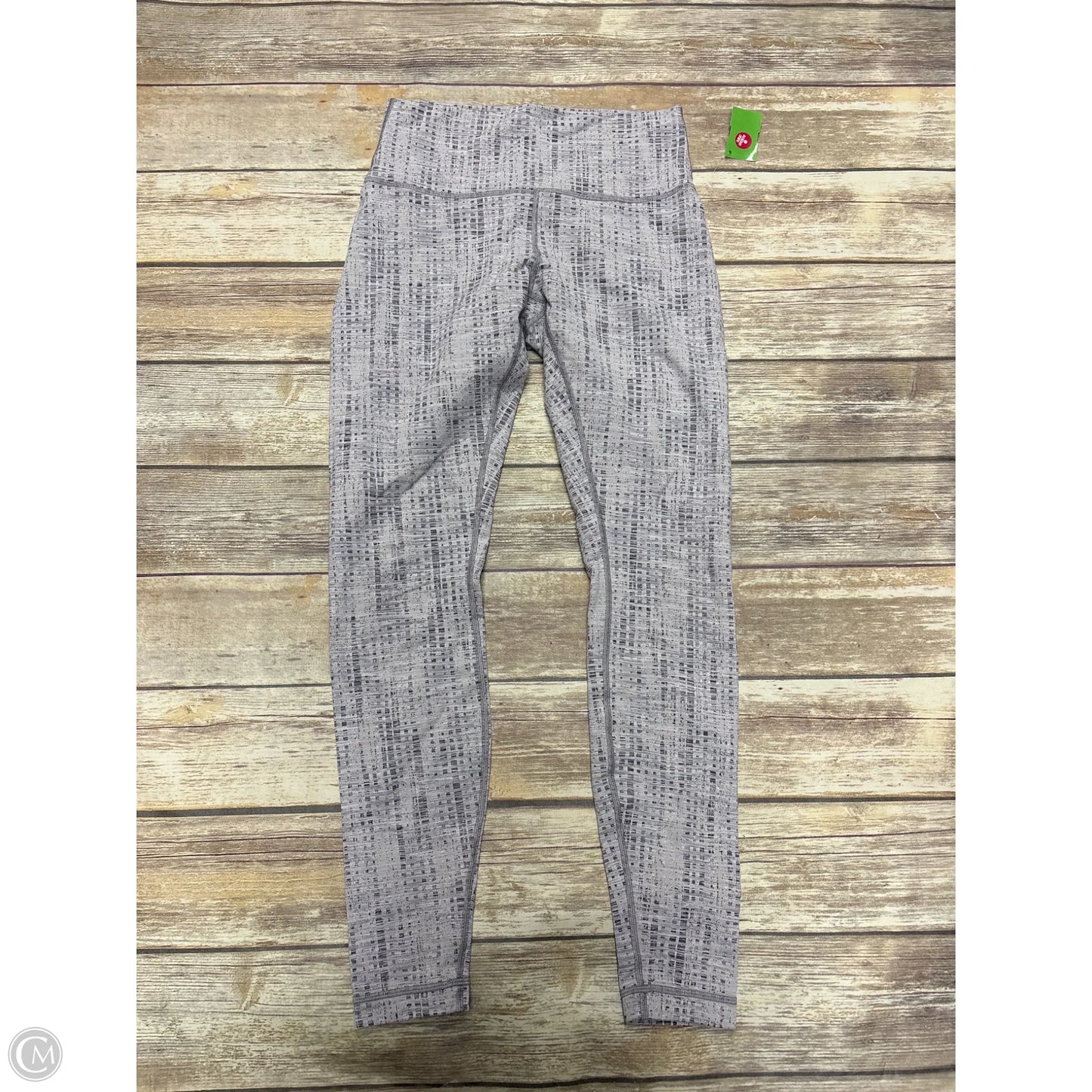Athletic Leggings By Lululemon In Grey, Size: 8