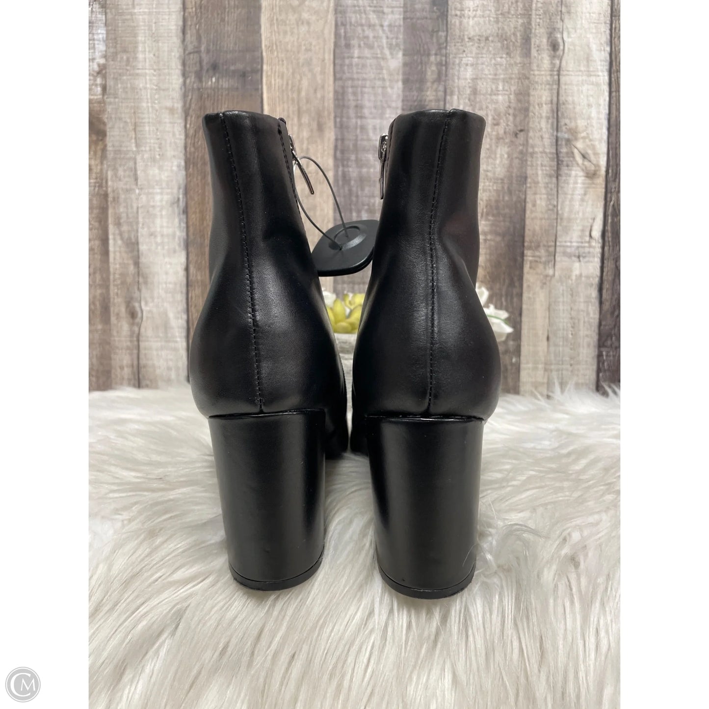 Boots Ankle Heels By Marc Fisher In Black, Size: 9