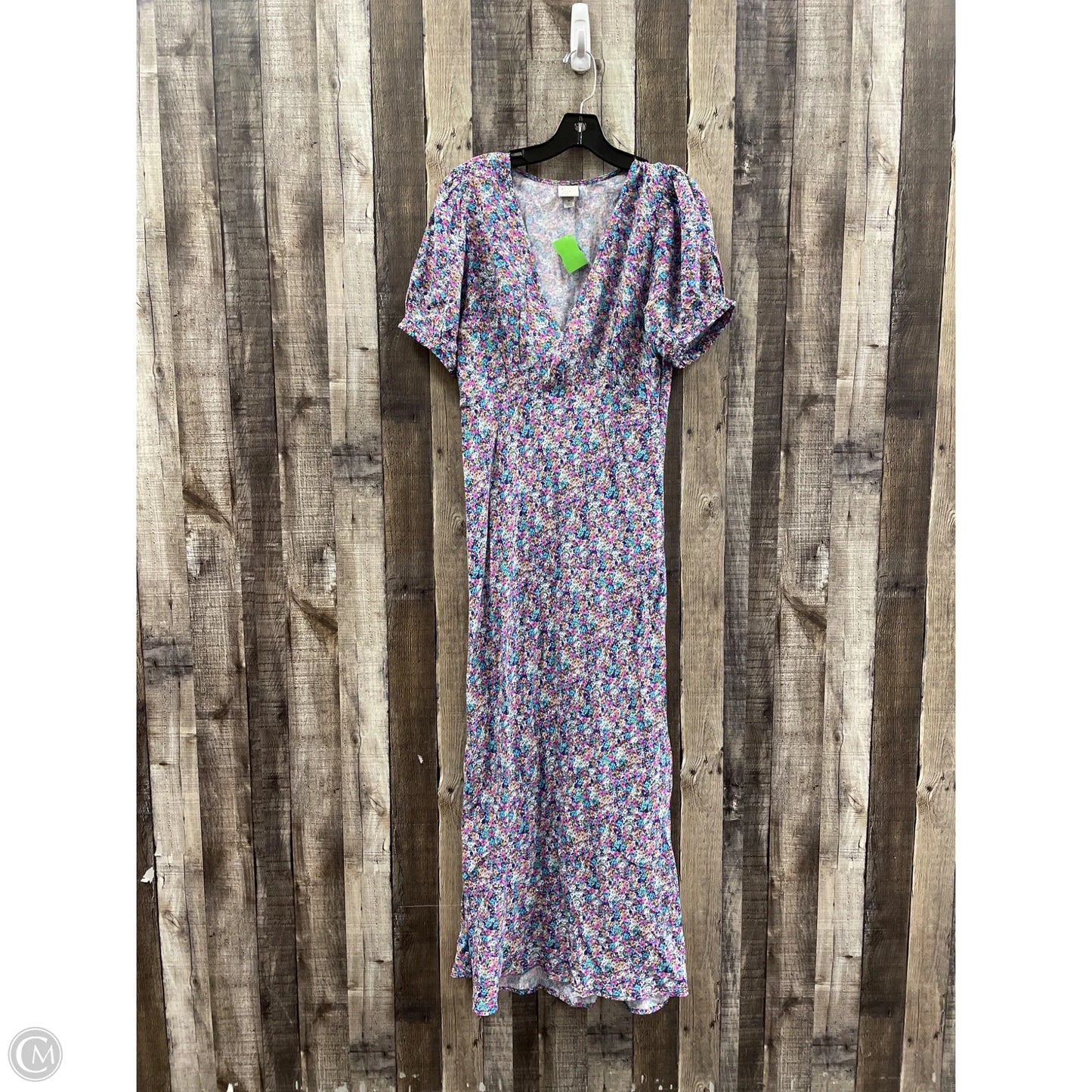 Dress Casual Maxi By A New Day In Floral Print, Size: M
