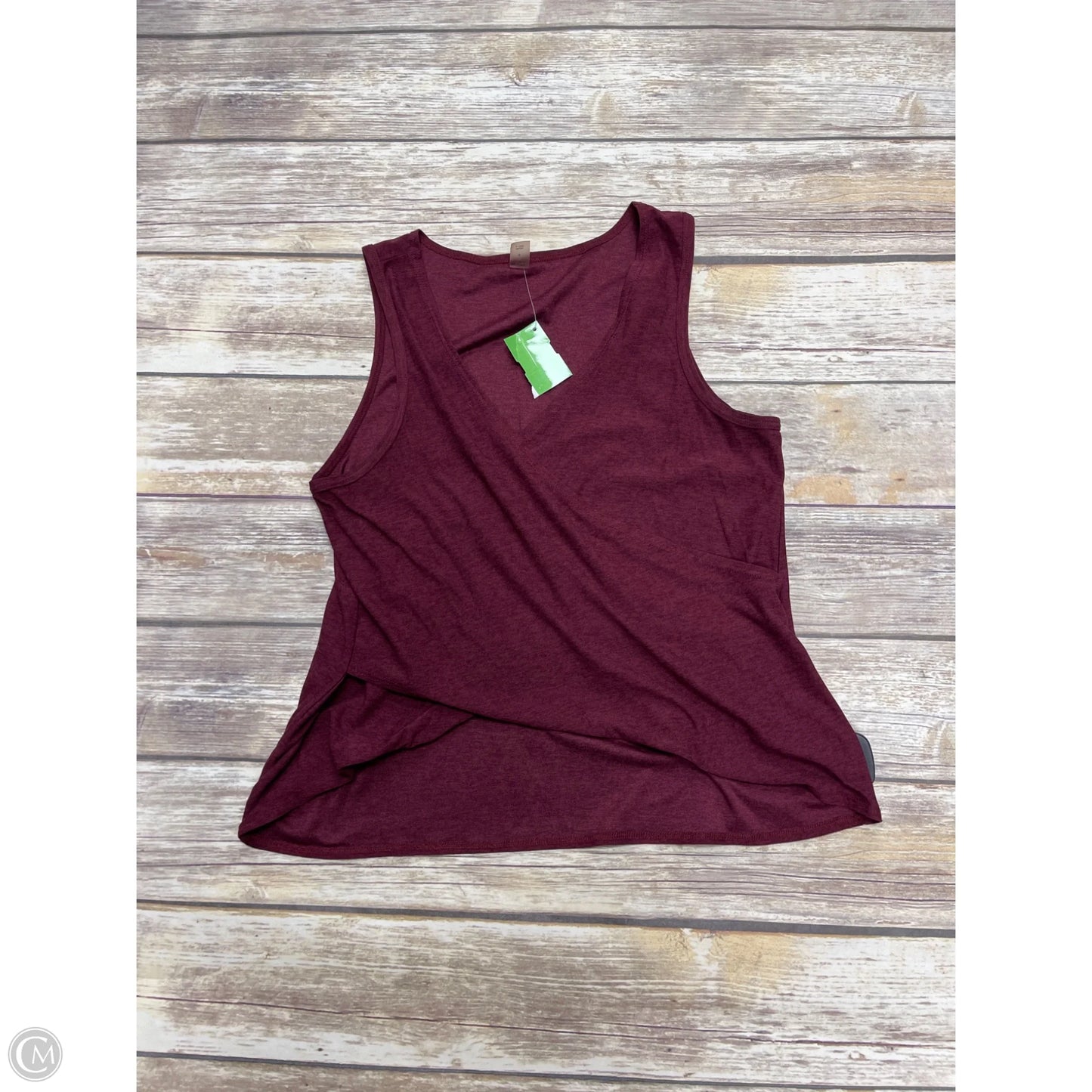 Athletic Tank Top By Beyond Yoga In Maroon, Size: S
