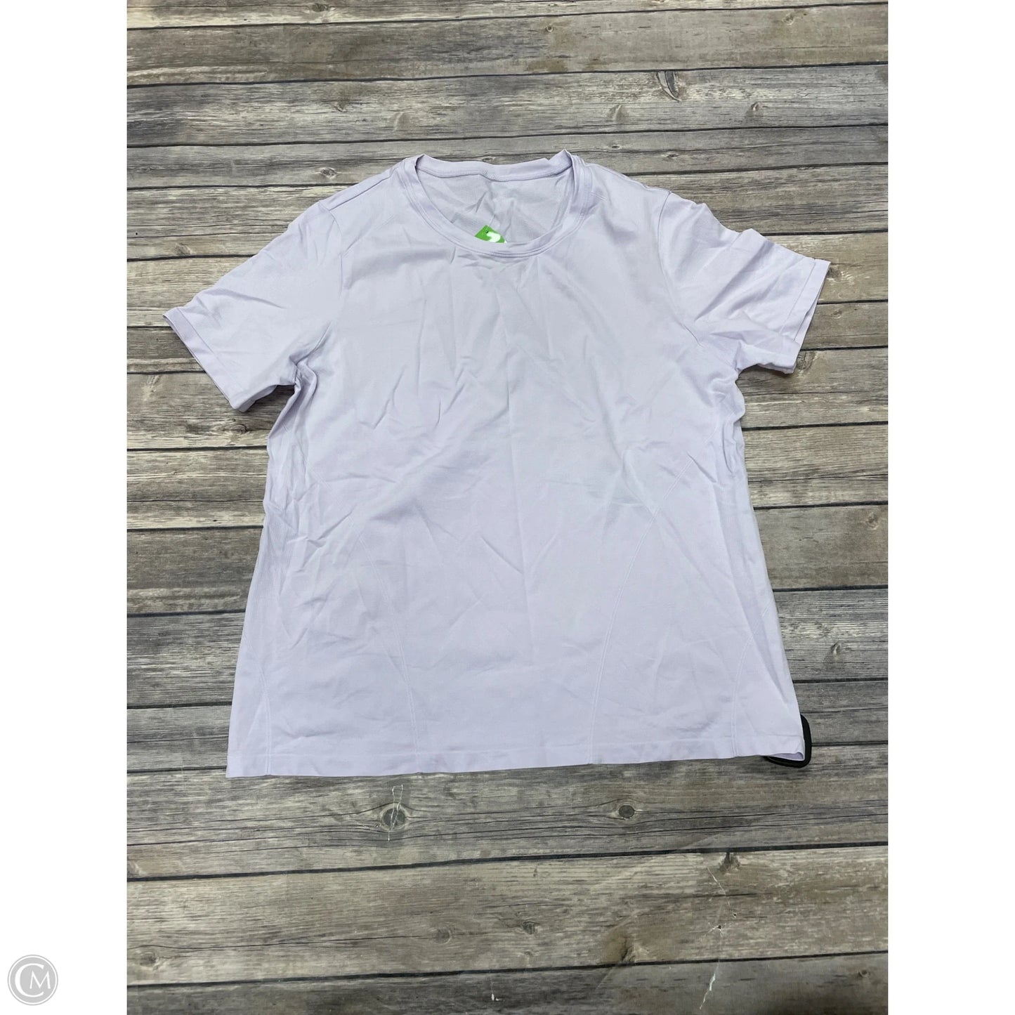 Athletic Top Short Sleeve By Fabletics In Purple, Size: M