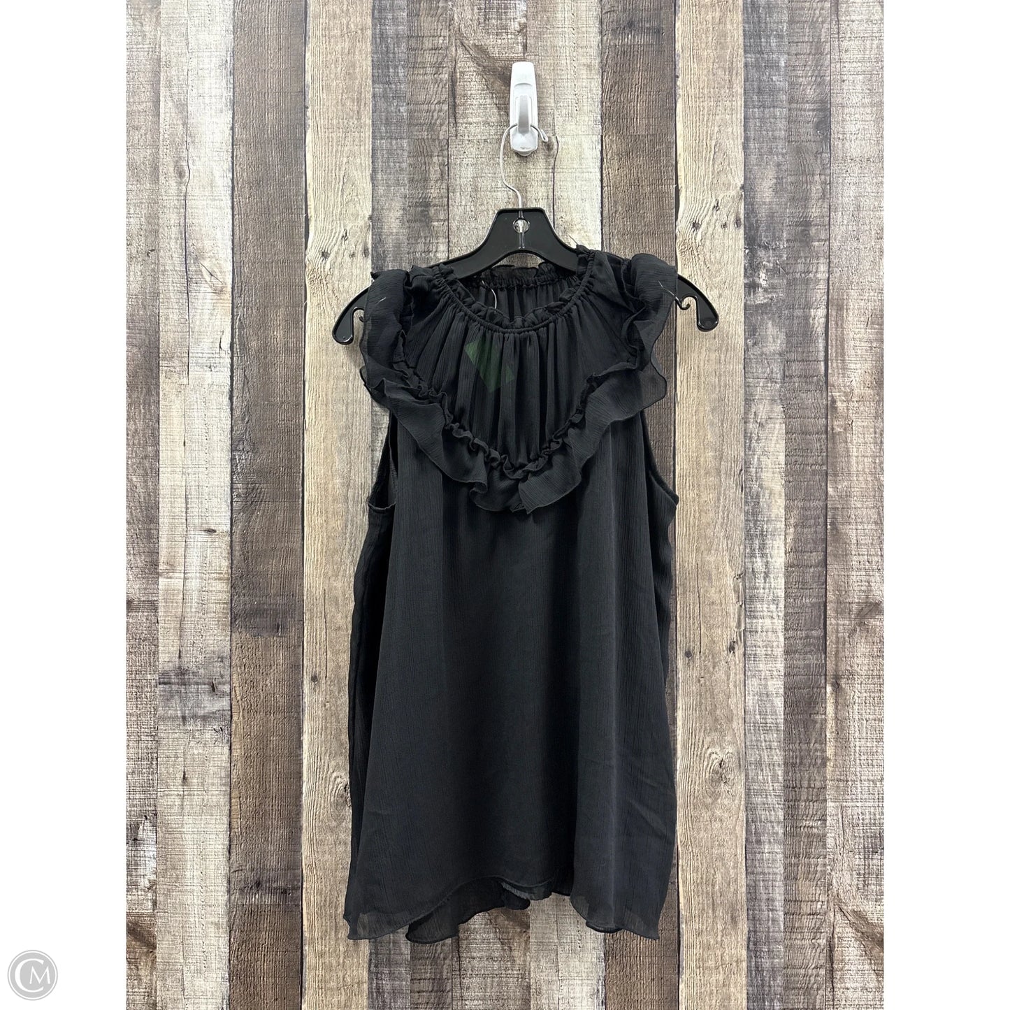Top Sleeveless By Cmf In Black