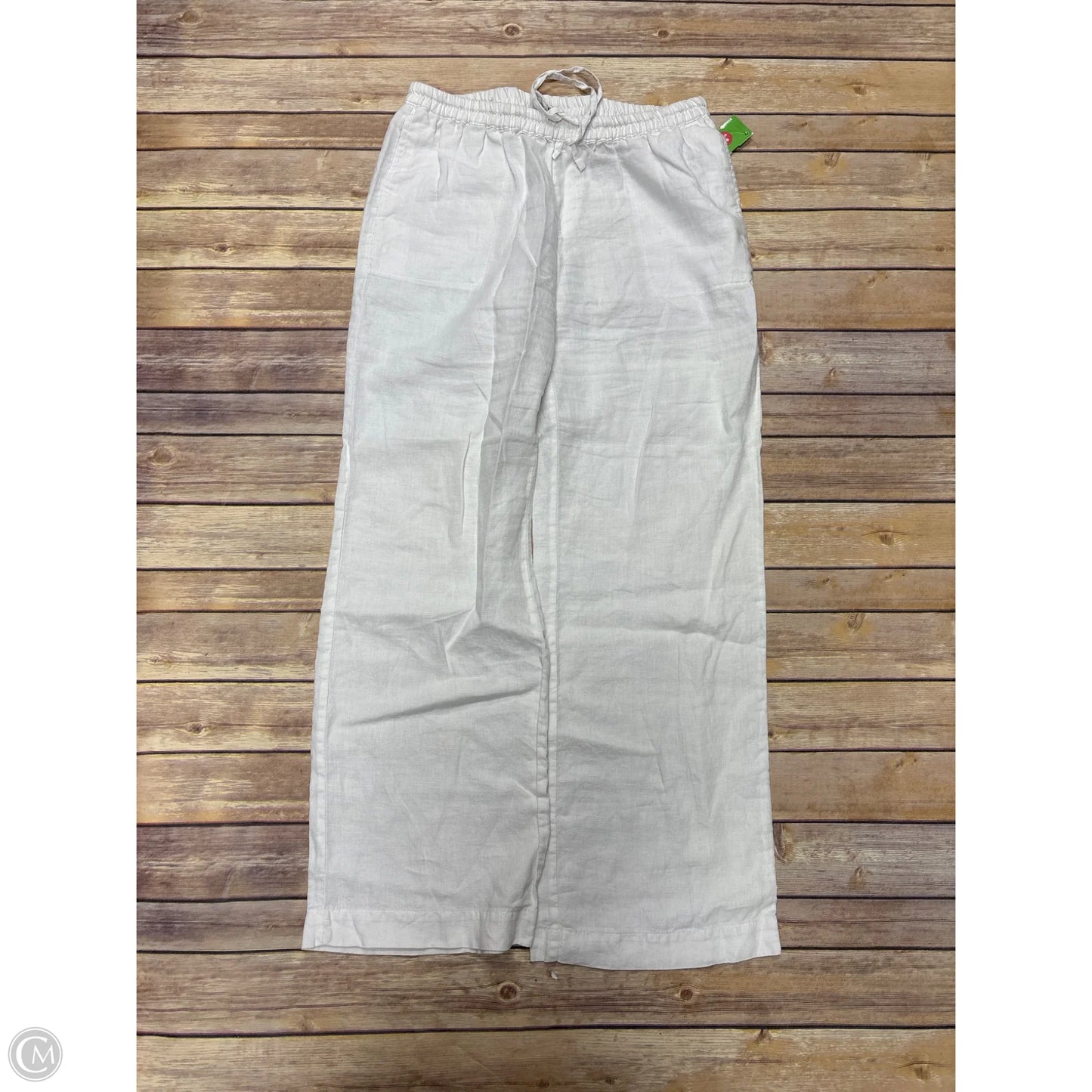 Pants Linen By Merona In White, Size: S